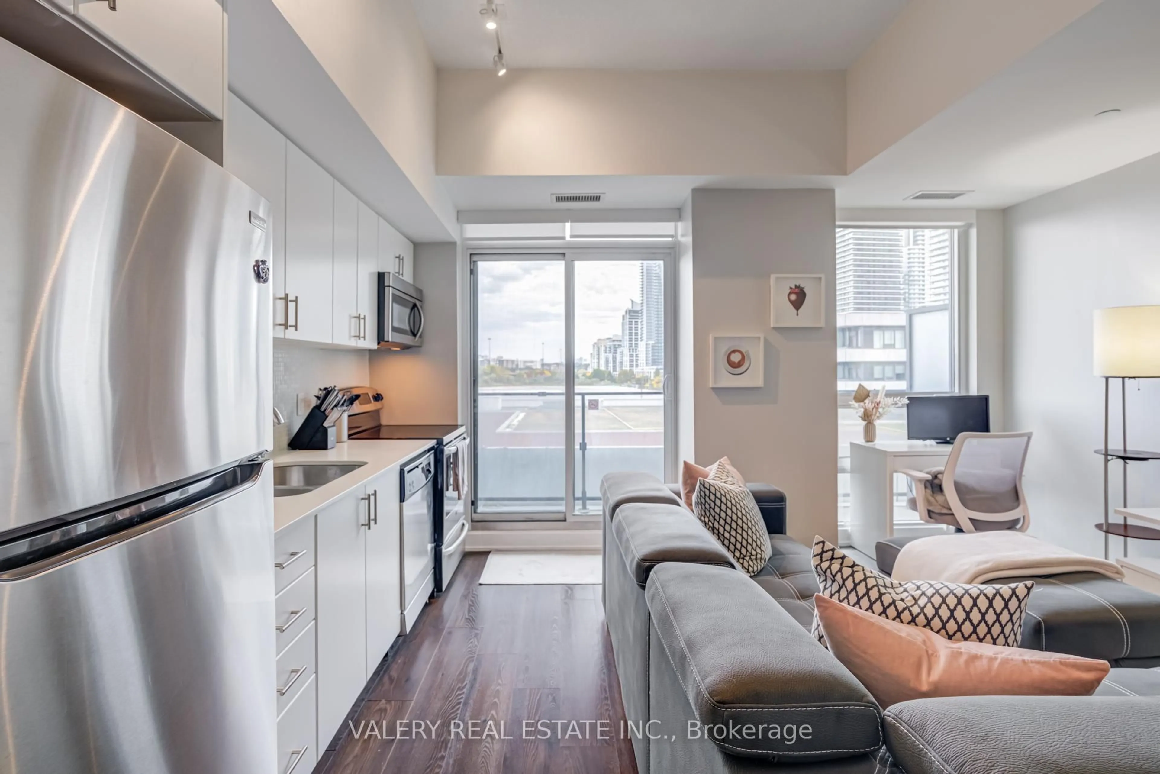 Open concept kitchen, unknown for 2220 Lake Shore Blvd #708, Toronto Ontario M8V 0C1