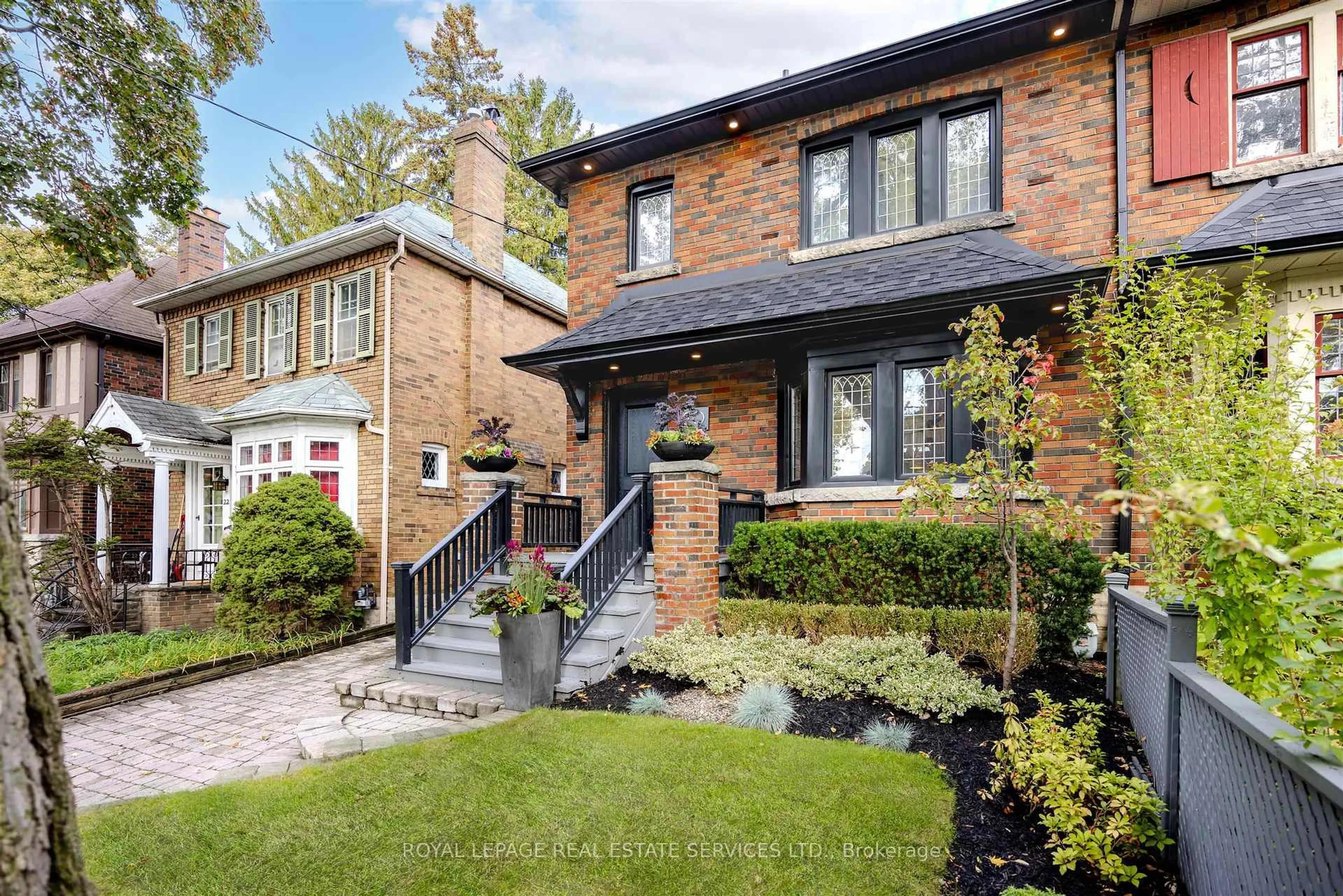 Home with brick exterior material, street for 20 Verbena Ave, Toronto Ontario M6S 1K1