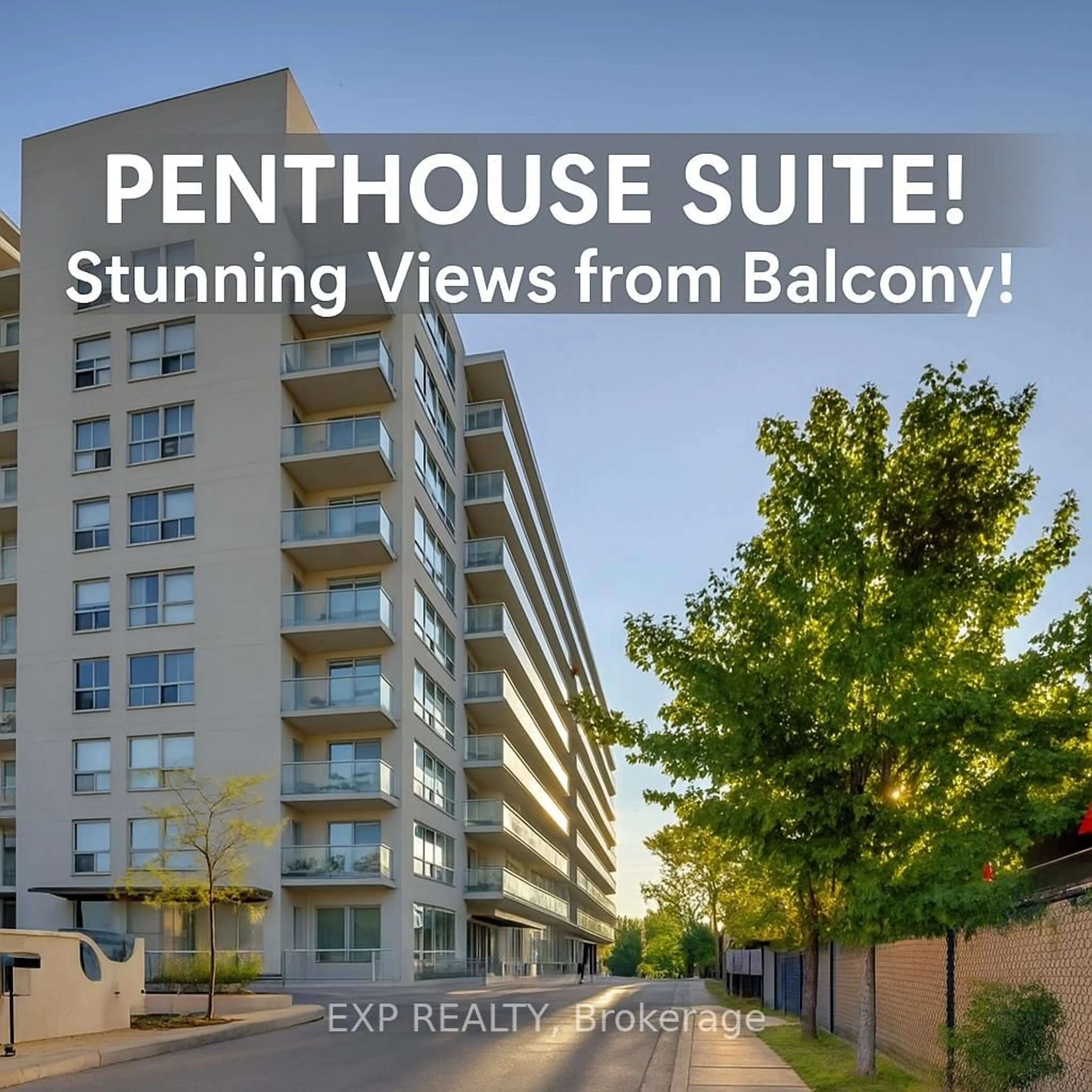 A pic from outside/outdoor area/front of a property/back of a property/a pic from drone, city buildings view from balcony for 2464 Weston Rd #1010, Toronto Ontario M9N 0A2