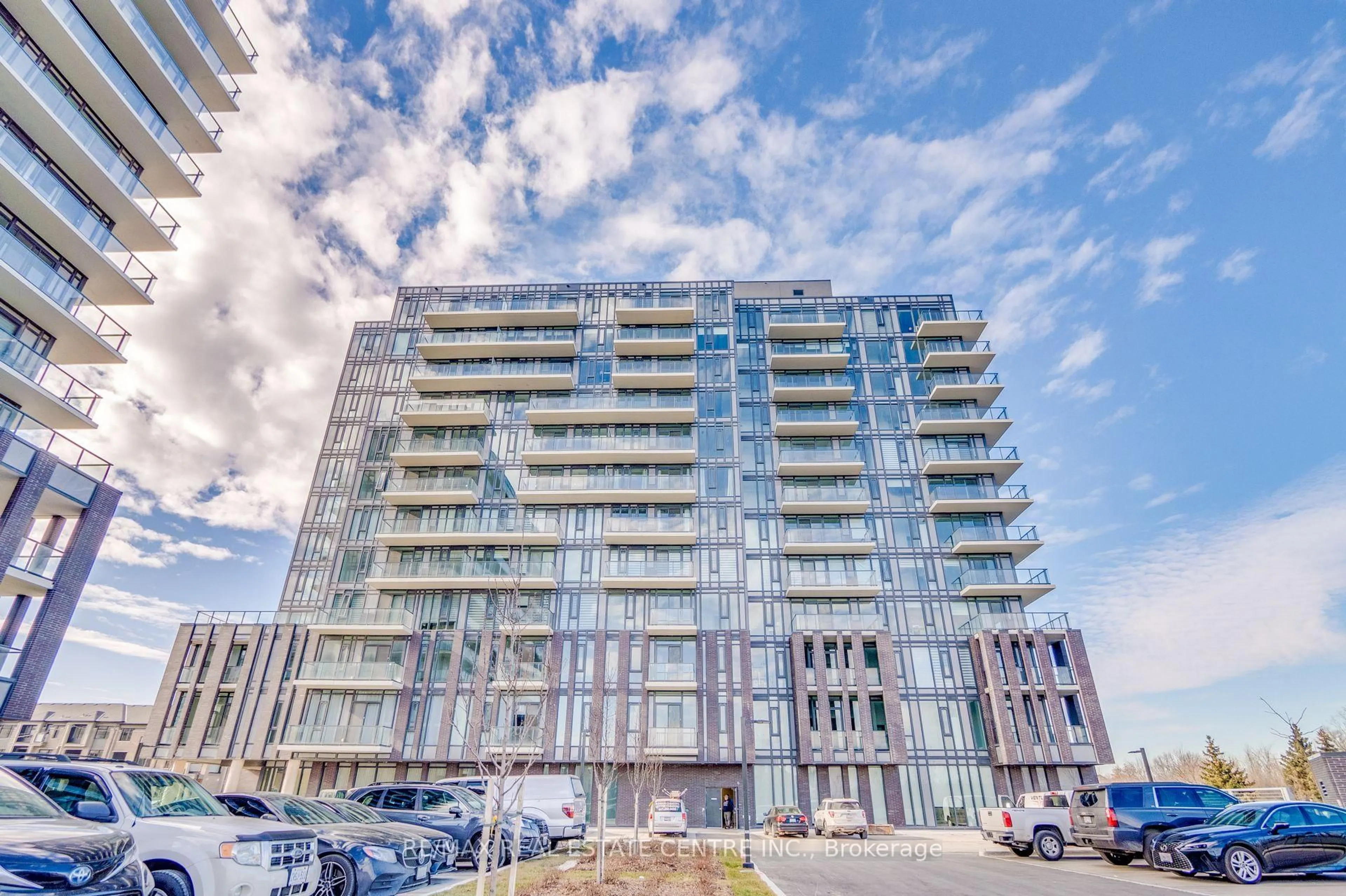 A pic from outside/outdoor area/front of a property/back of a property/a pic from drone, building for 225 Veterans Dr #1207, Brampton Ontario L7A 0B6