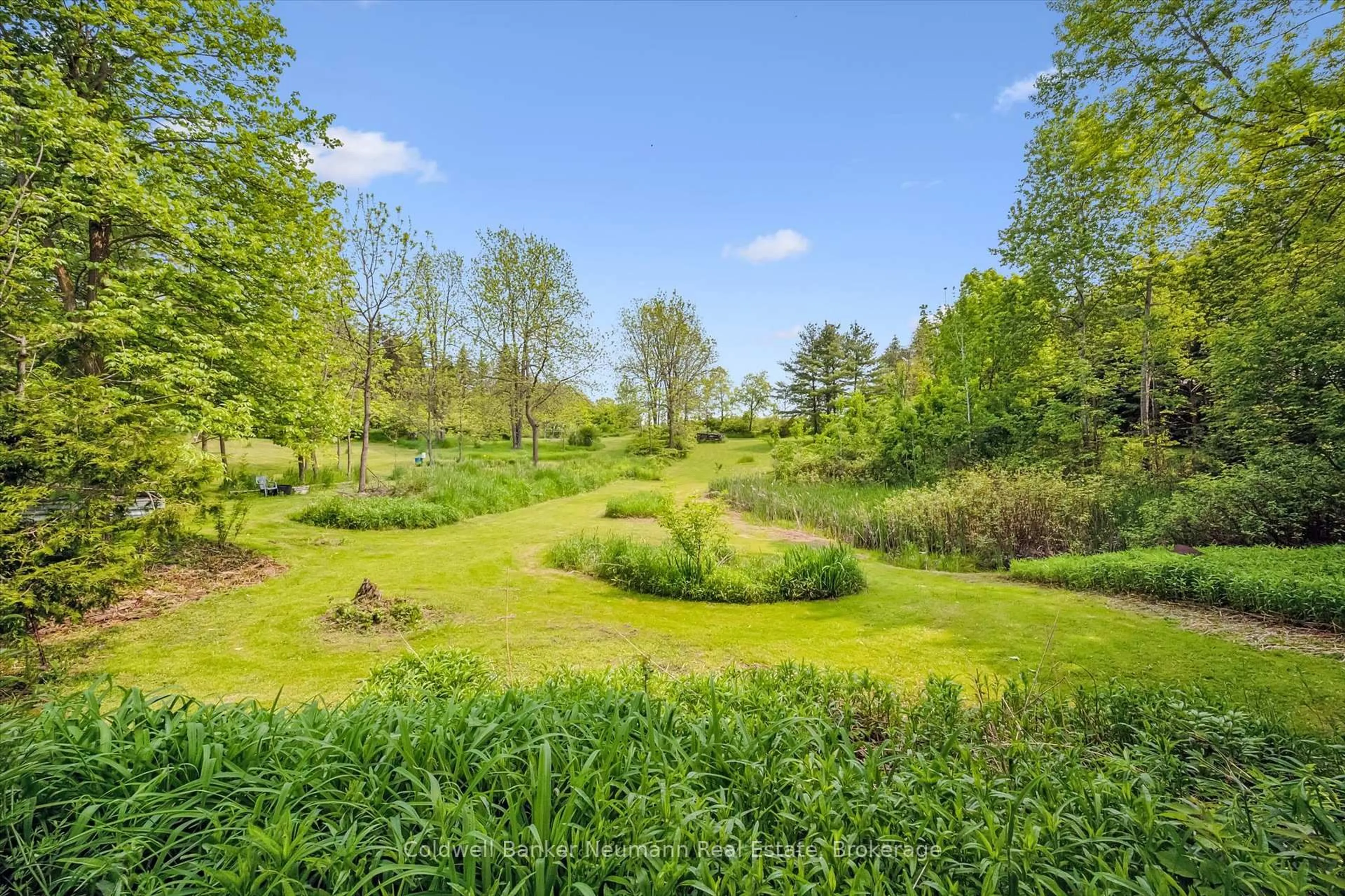 A pic from outside/outdoor area/front of a property/back of a property/a pic from drone, forest/trees view for 13085 Nassagaweya Puslinch Townline, Milton Ontario L0P 1J0