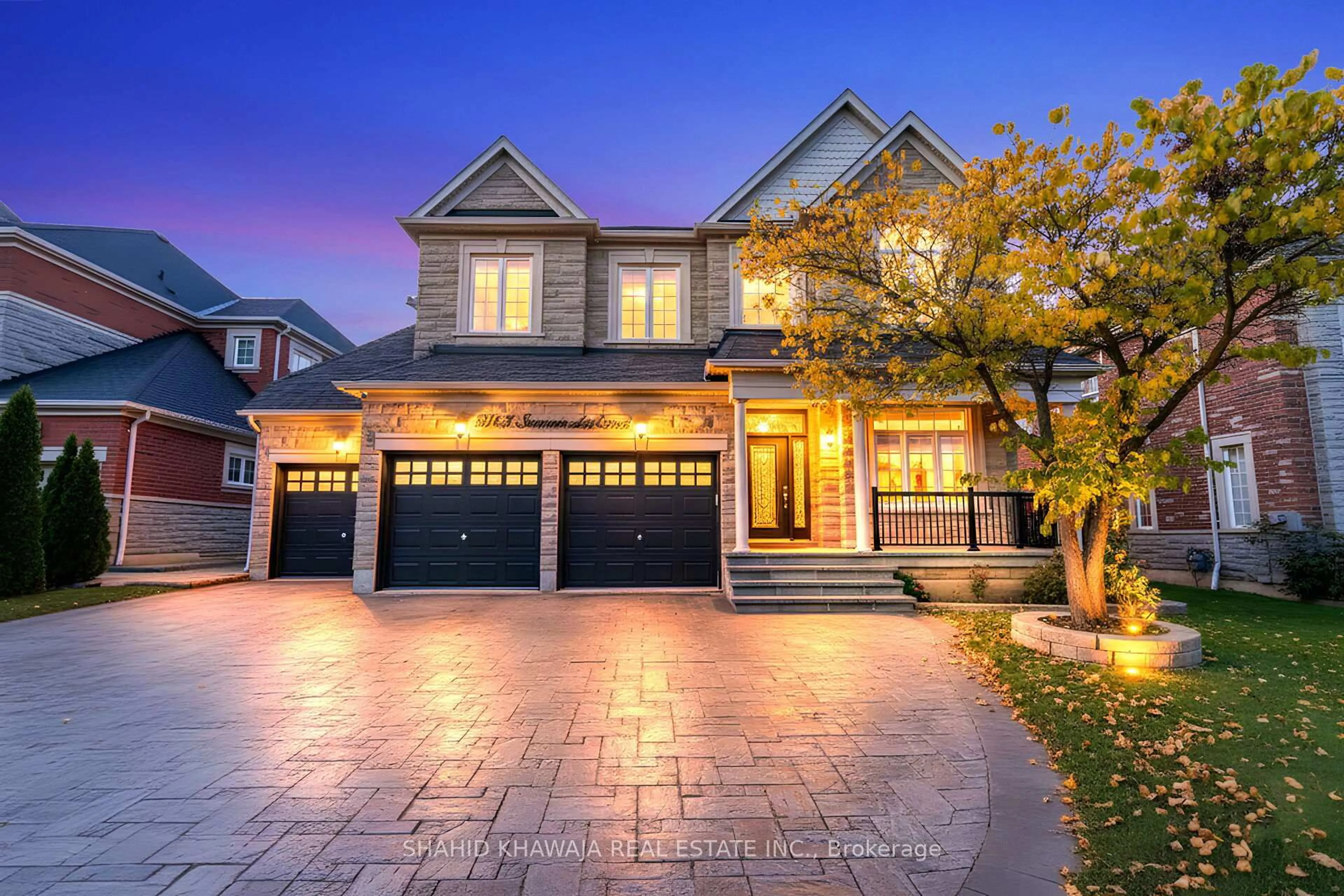 Home with brick exterior material, street for 5063 Summersky Crt, Mississauga Ontario L5M 0R3