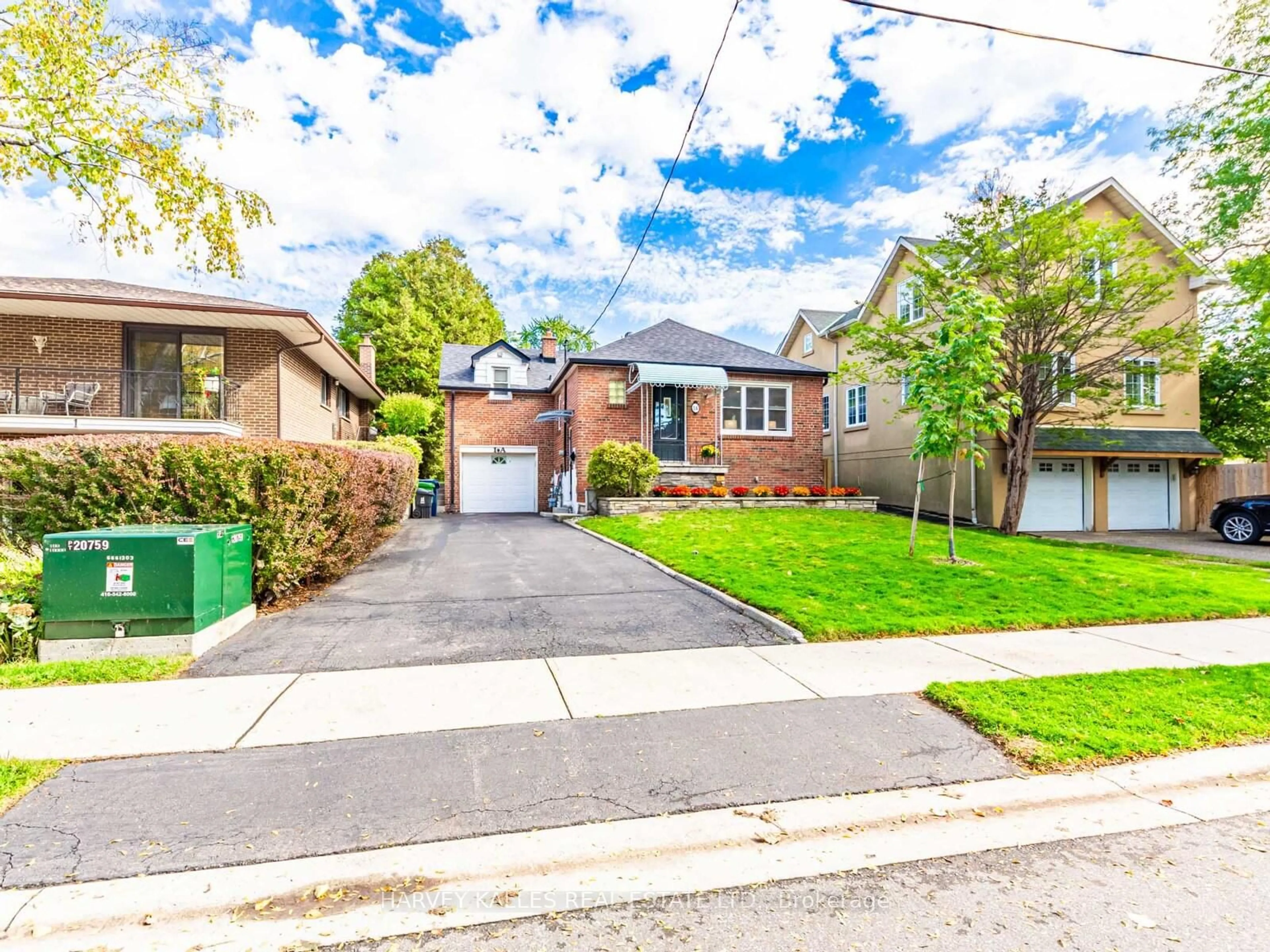Home with brick exterior material, street for 1A Thirty-Seventh St, Toronto Ontario M8W 3L5