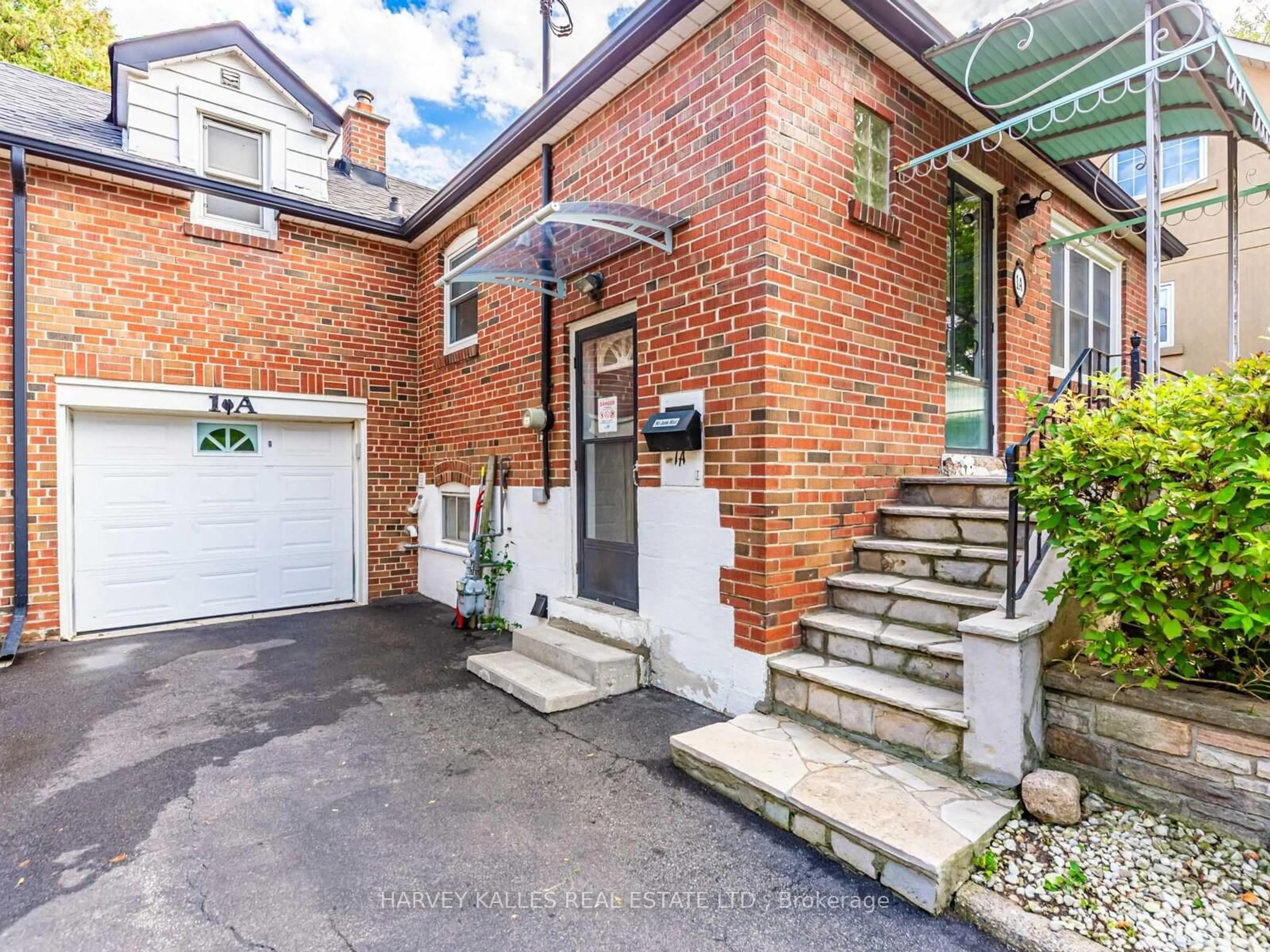Home with brick exterior material, street for 1A Thirty-Seventh St, Toronto Ontario M8W 3L5