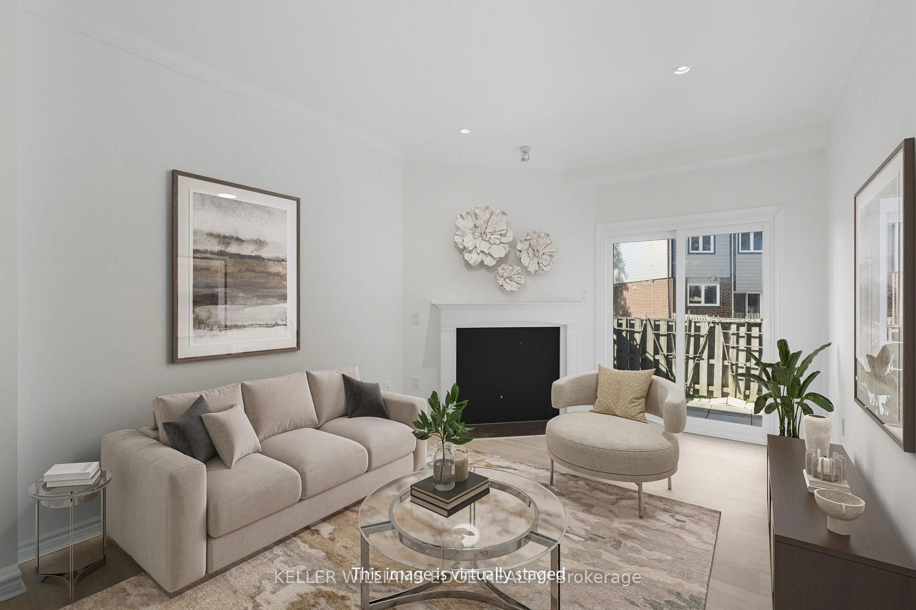 Living room with furniture, unknown for 485 Meadows Blvd #83, Mississauga Ontario L4Z 1H1