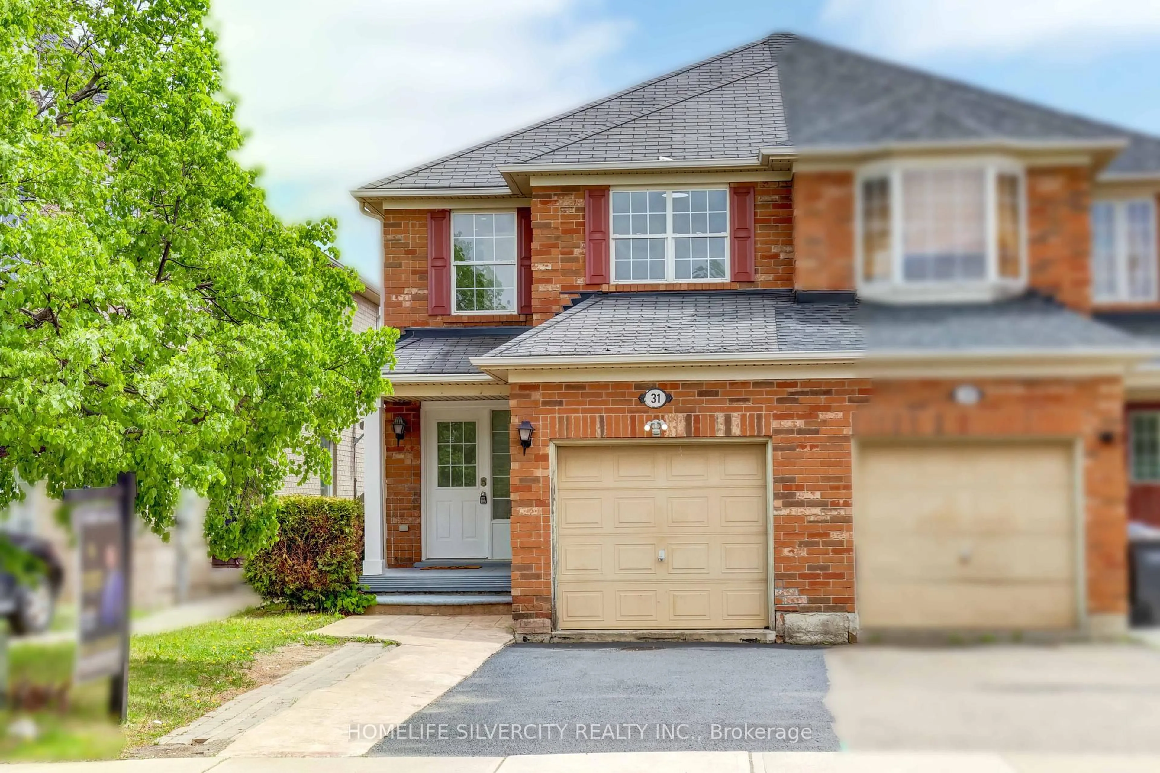 Home with brick exterior material, street for 31 Garibaldi Dr, Brampton Ontario L6X 4Z2