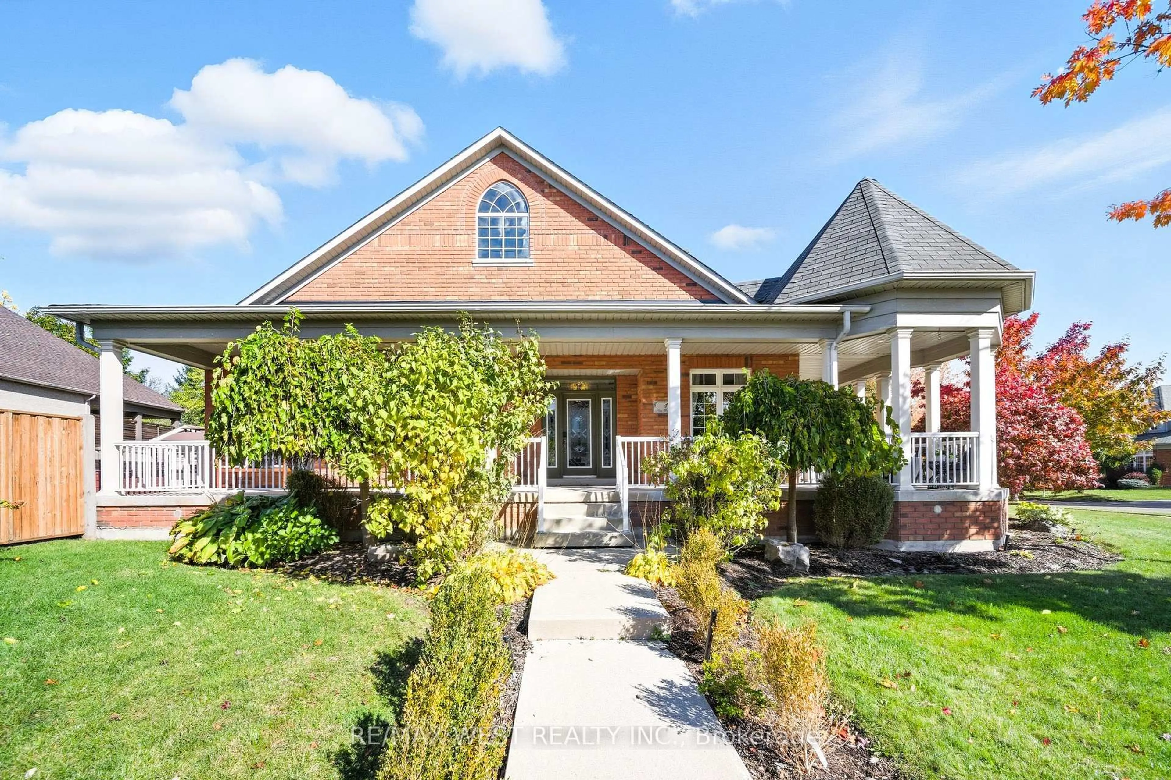 Home with brick exterior material, street for 1 Nova Scotia Rd, Brampton Ontario L6Y 5K8