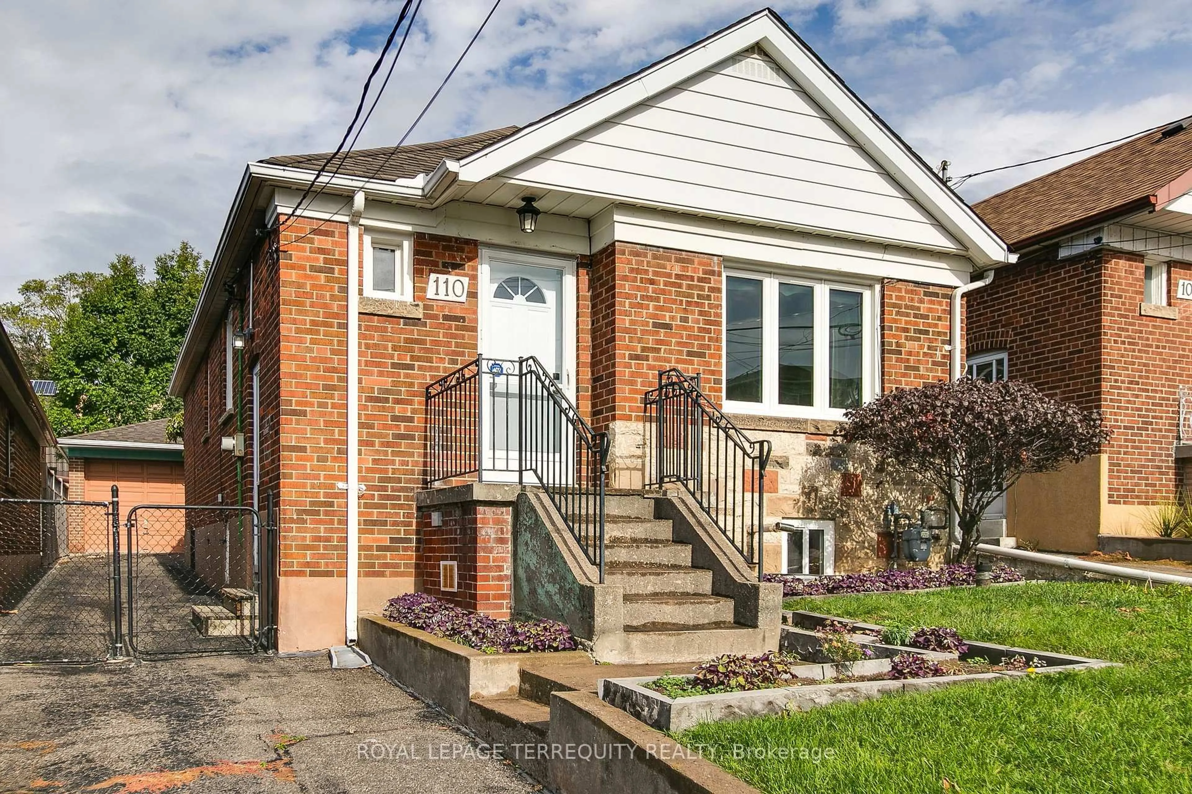 Home with brick exterior material, street for 110 Cameron Ave, Toronto Ontario M6M 1R3