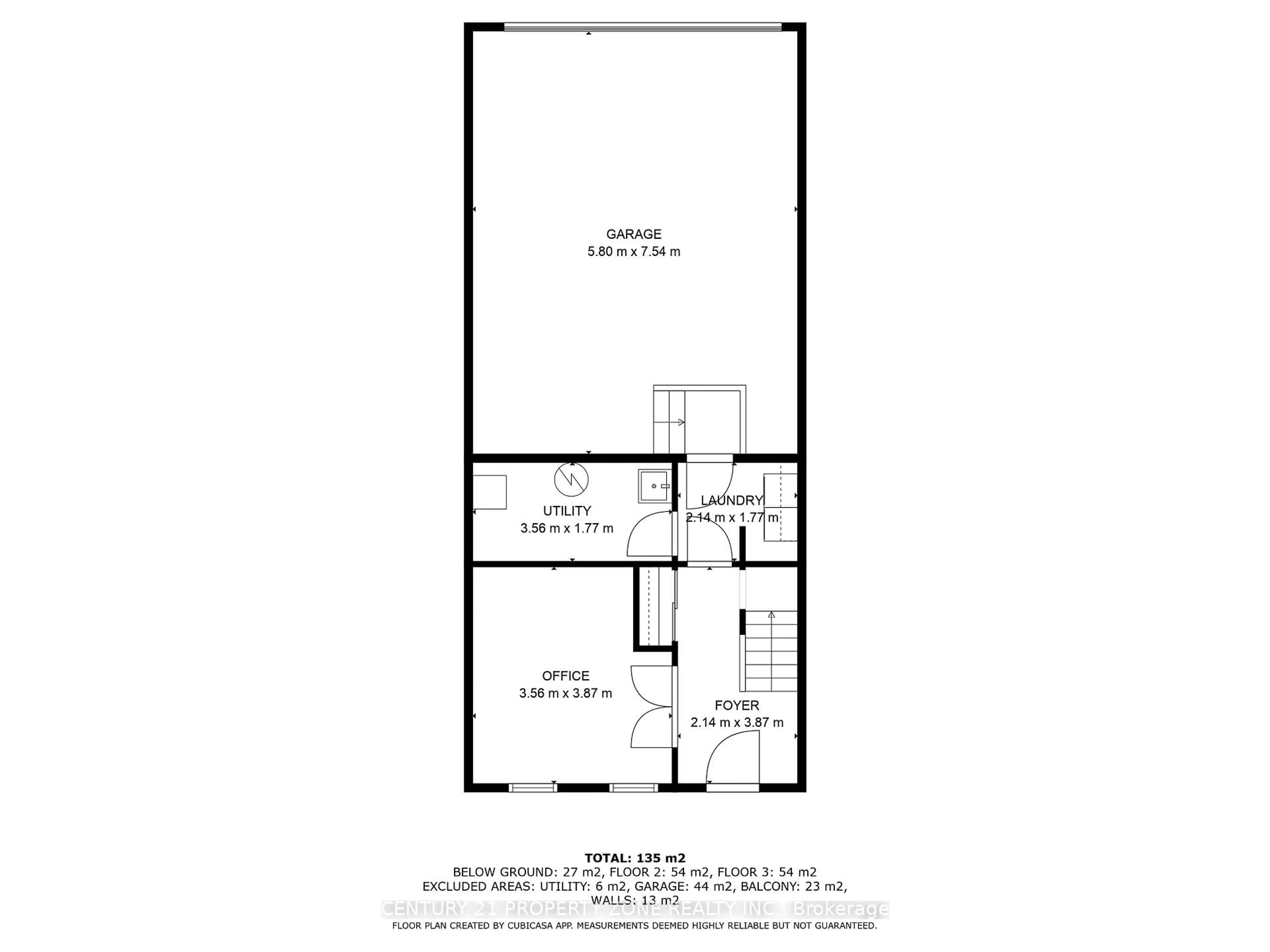 Floor plan for 13 Portsdown Rd, Brampton Ontario L7A 0P8