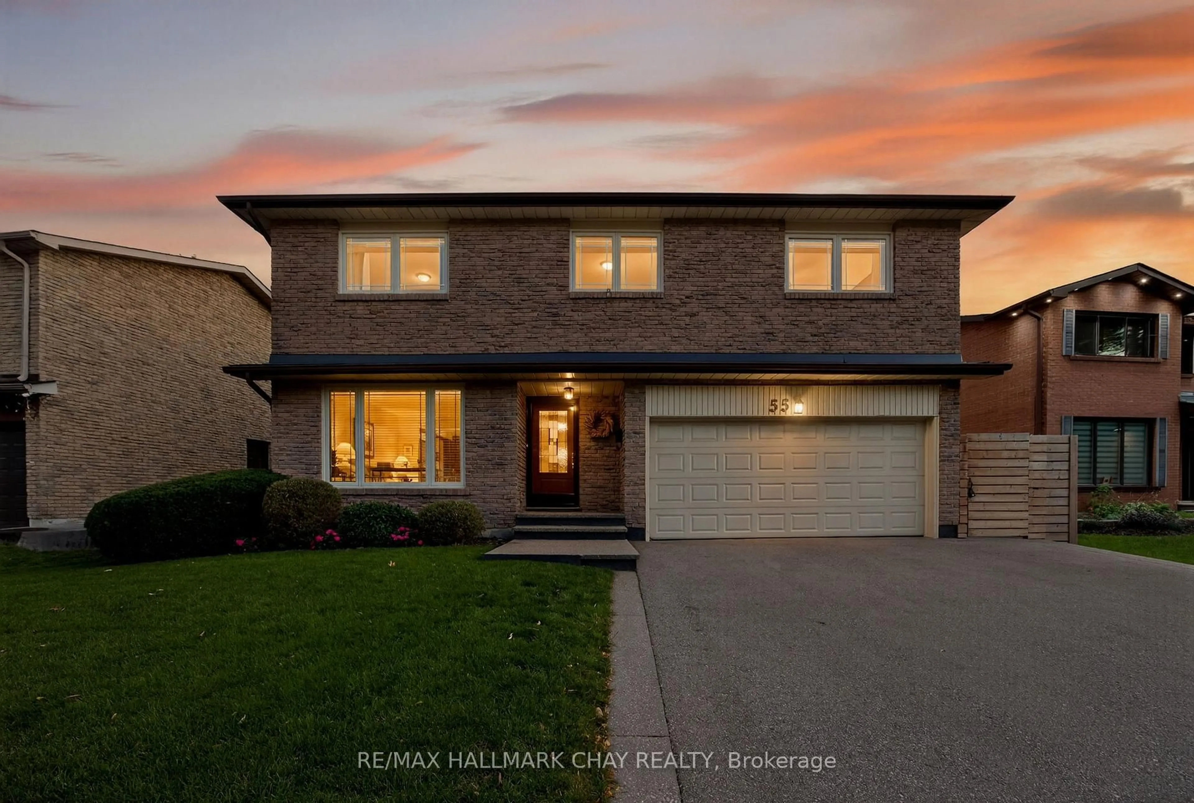 Home with brick exterior material, street for 55 Massey St, Brampton Ontario L6S 2V8