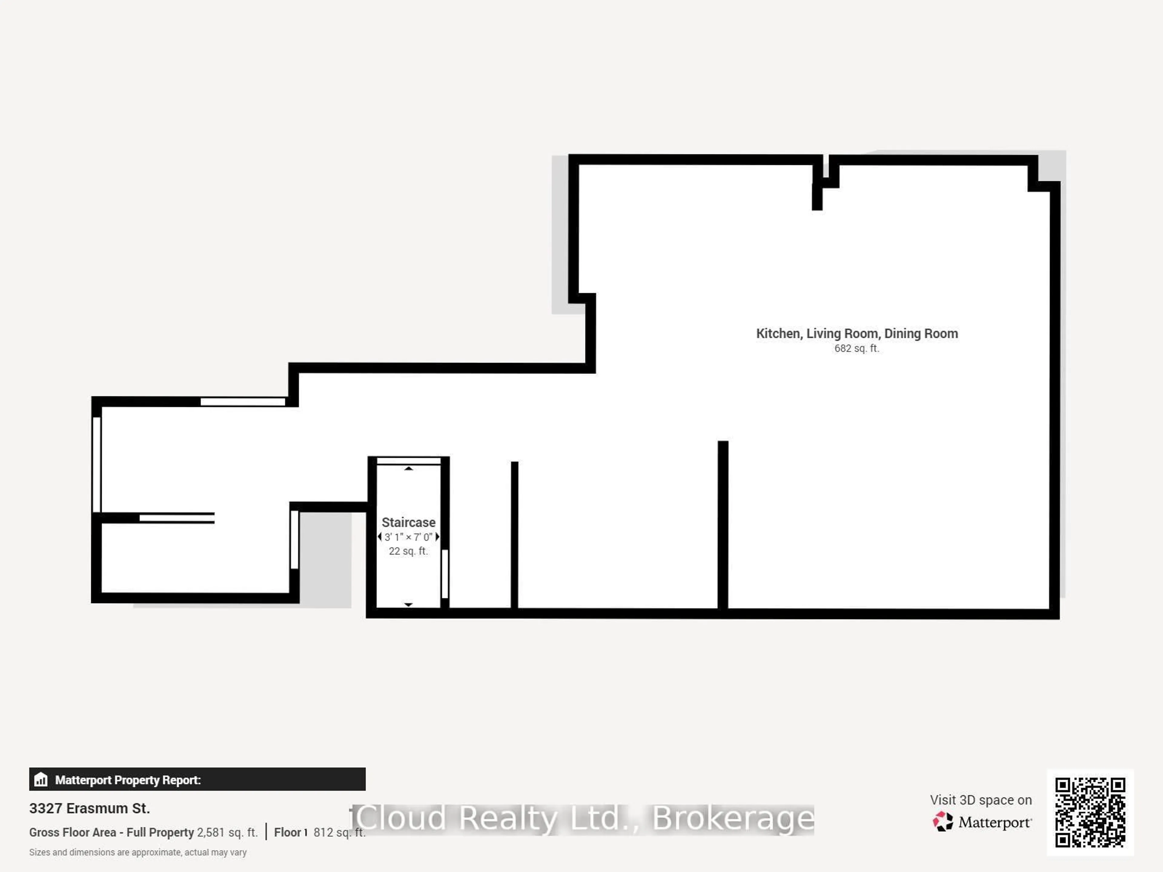 Floor plan for 3327 Erasmum St, Oakville Ontario L6M 4J9