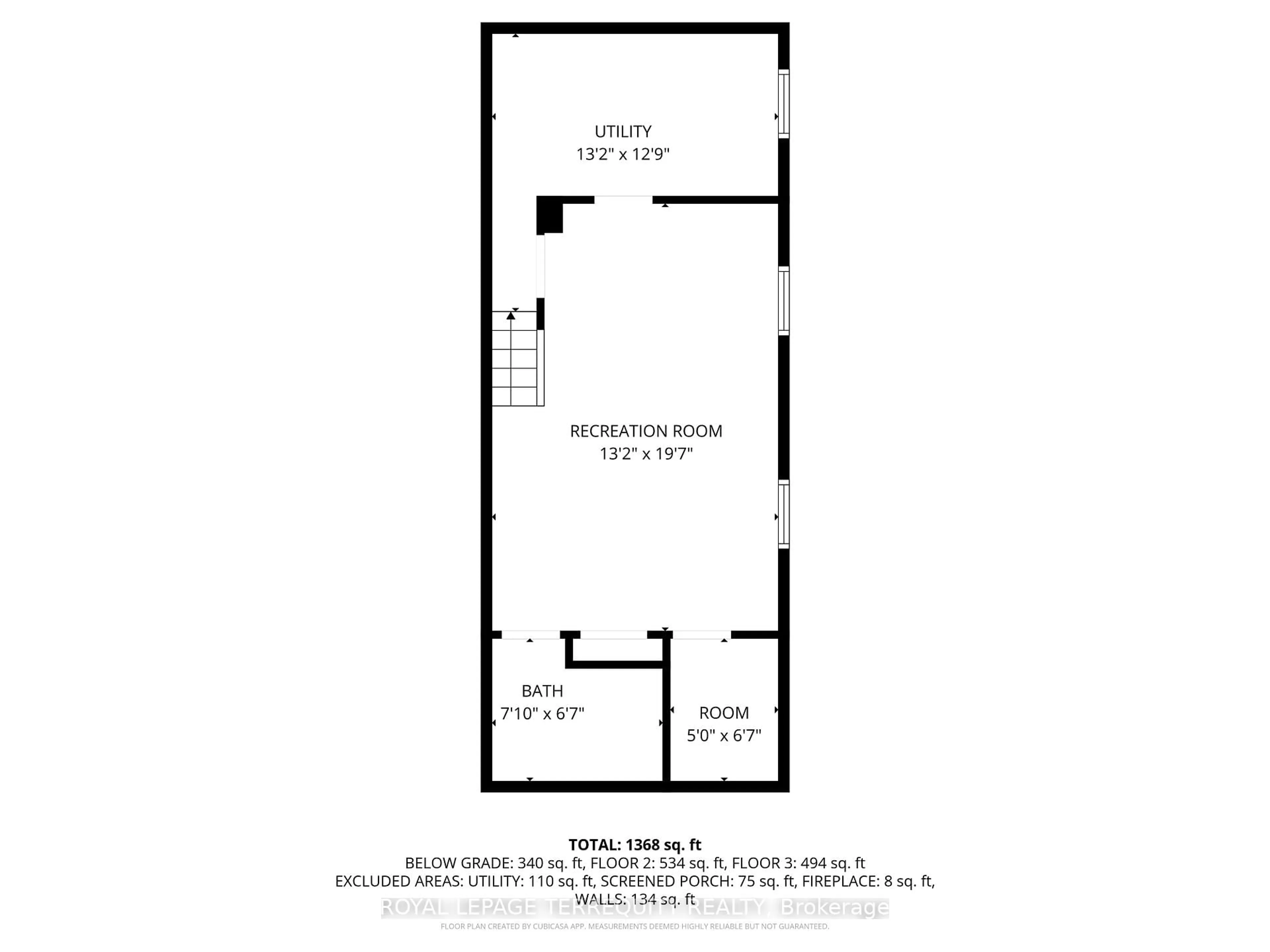 Floor plan for 59 Abbott Ave, Toronto Ontario M6P 1H3