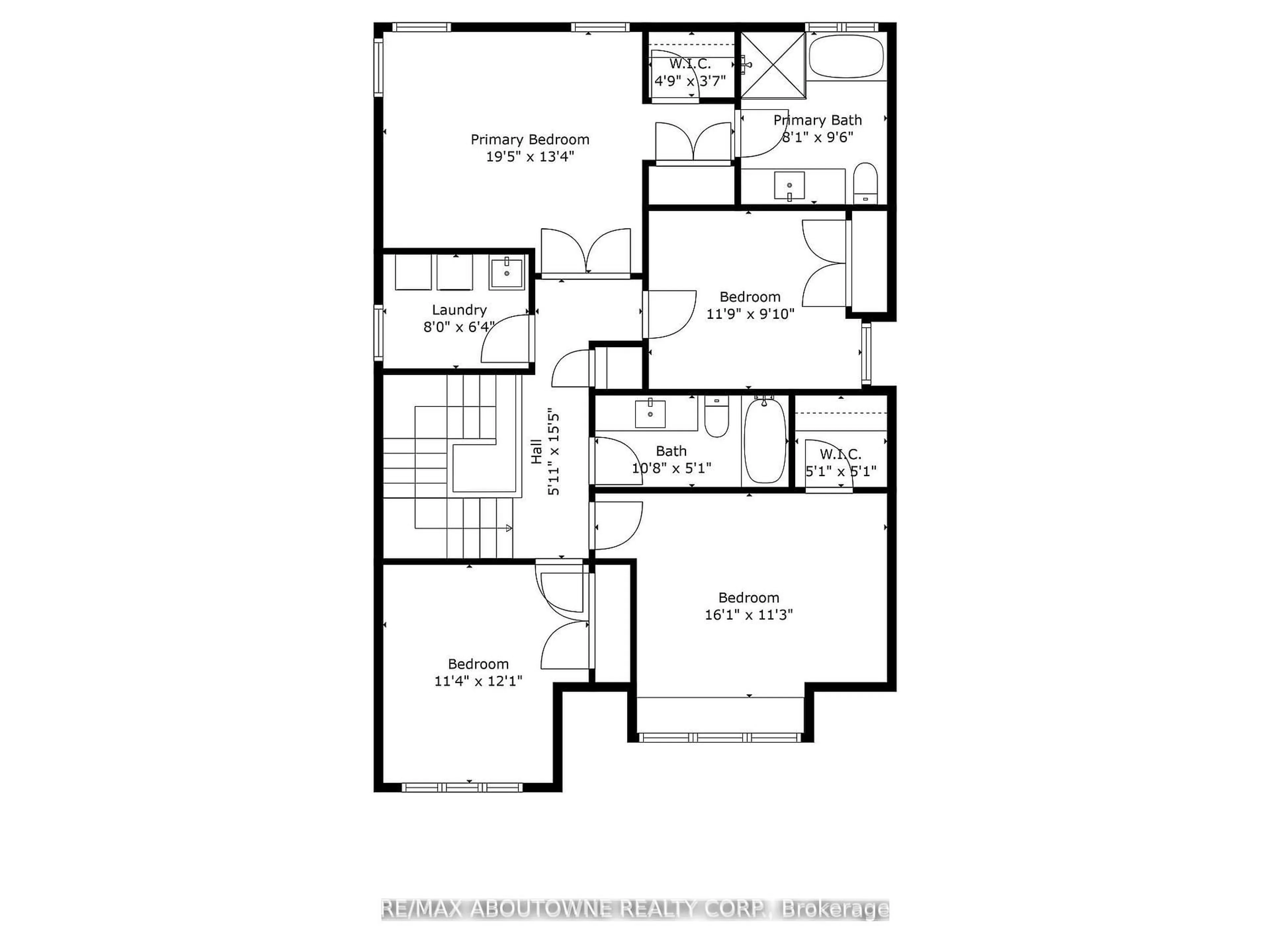 Floor plan for 3470 Clayton Tr, Oakville Ontario L6H 0Y9