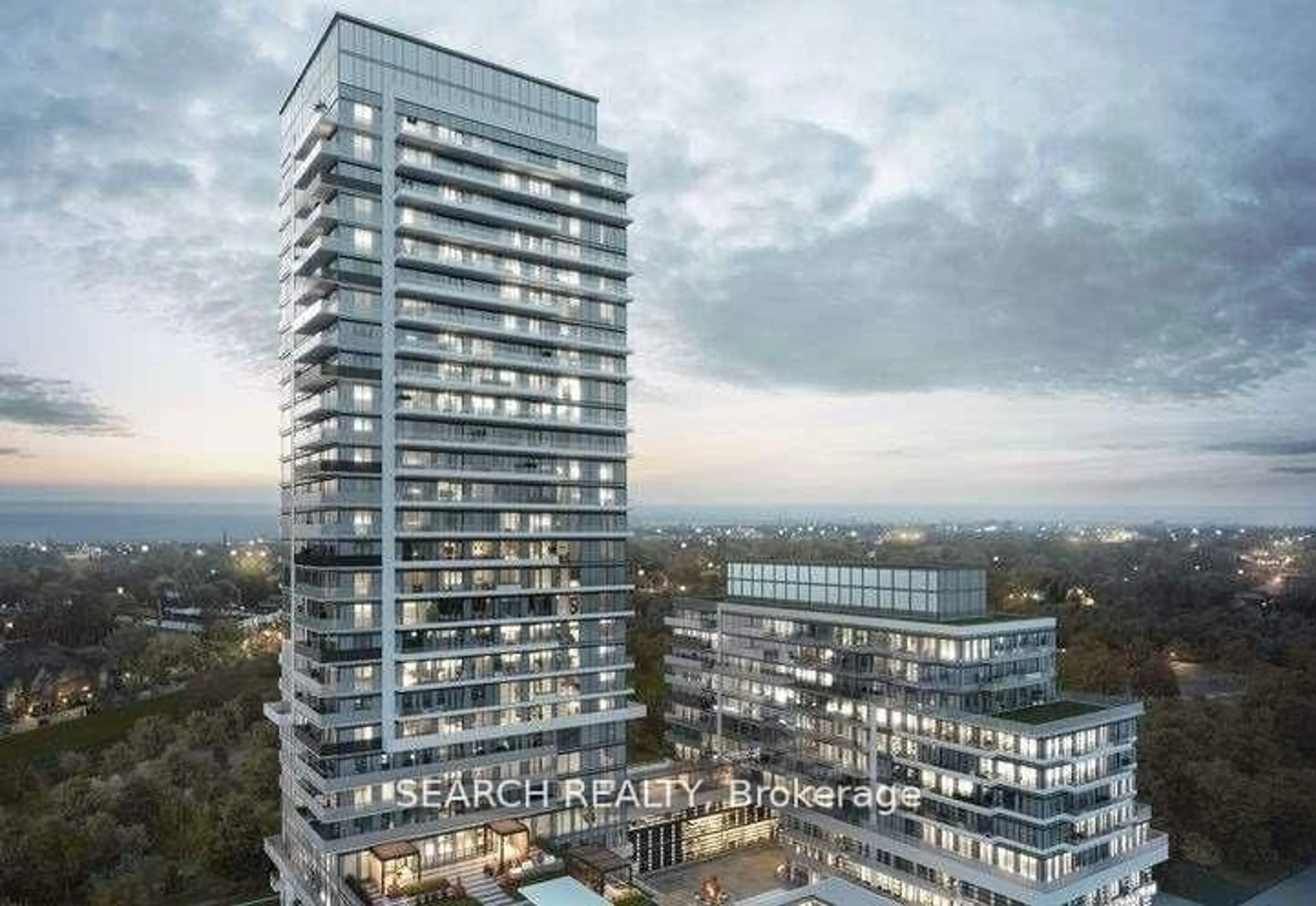 Indoor foyer for 251 Manitoba St #1211, Toronto Ontario M8Y 4G9