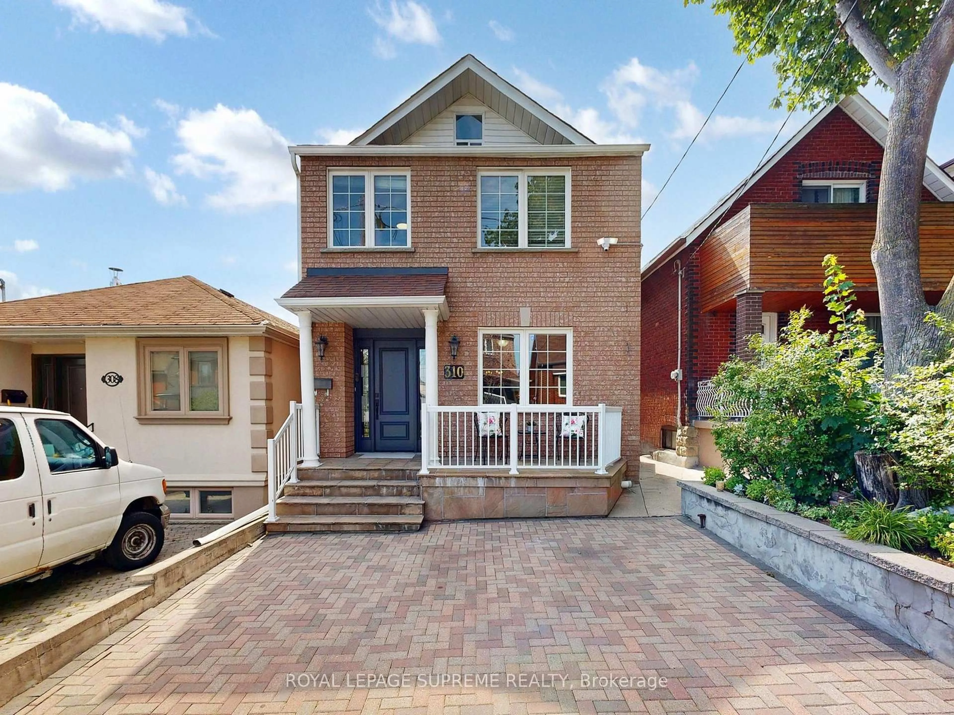 Home with brick exterior material, street for 310 Nairn Ave, Toronto Ontario M6E 4H8