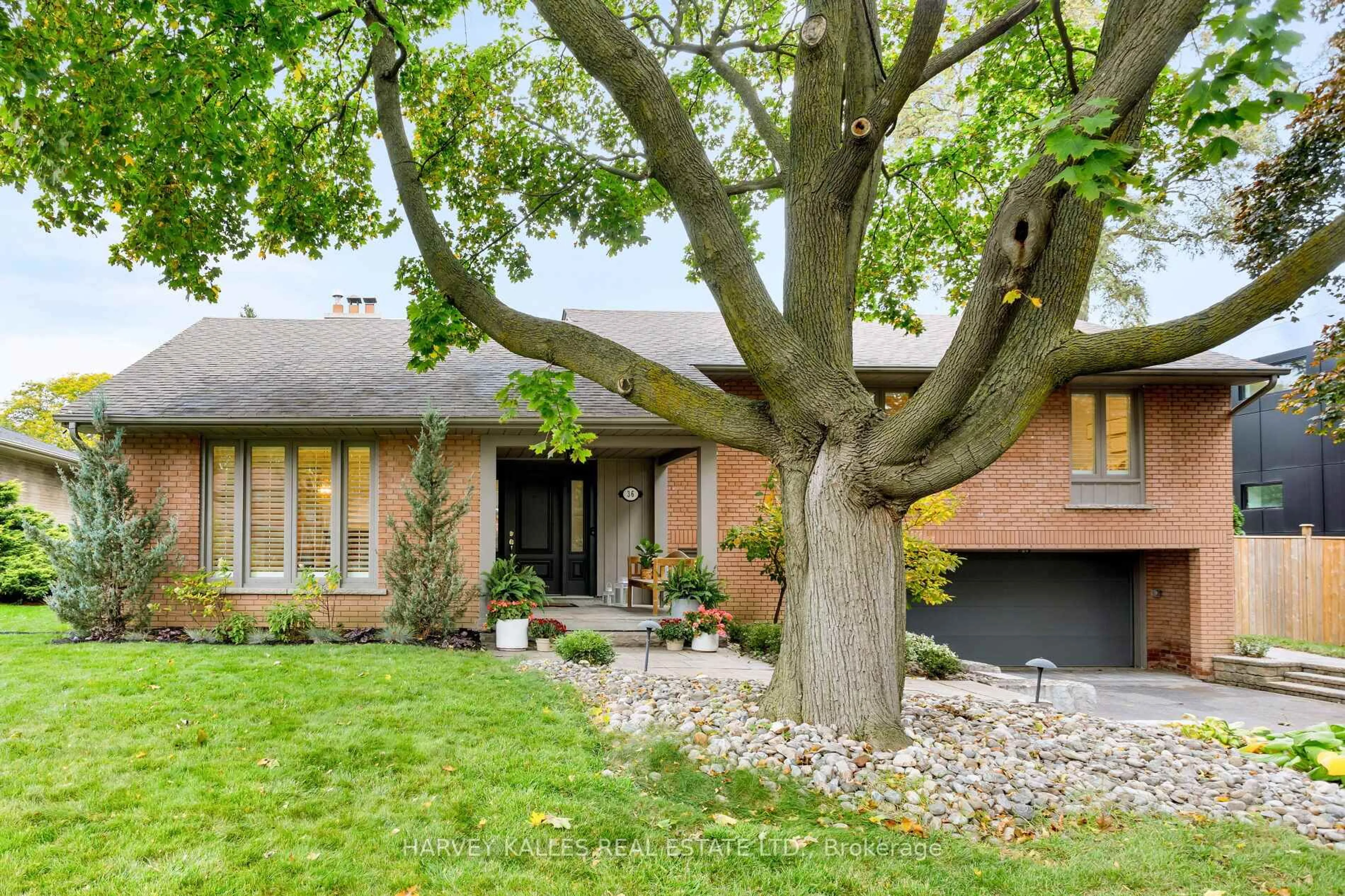 Home with brick exterior material, street for 36 Ravensbourne Cres, Toronto Ontario M9A 2A8