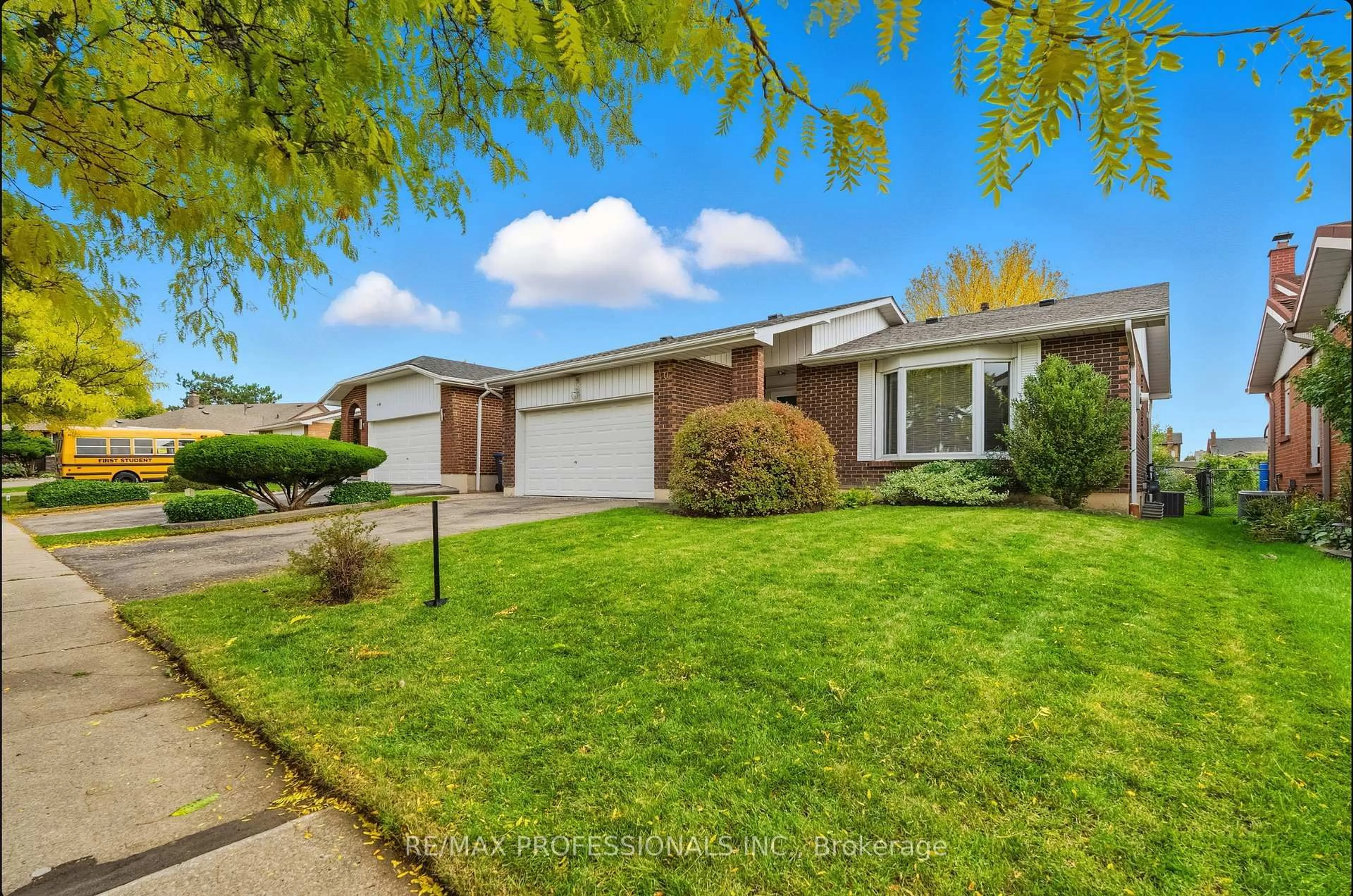 Home with vinyl exterior material, street for 40 Claypine Tr, Brampton Ontario L6V 3L9