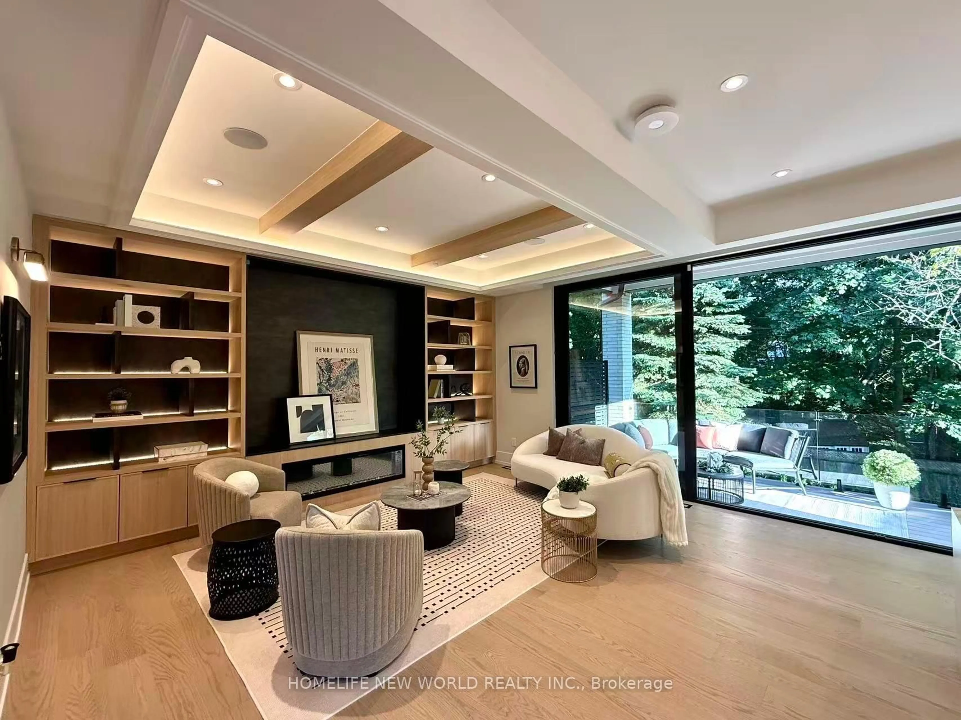 Living room with furniture, unknown for 30 Orchard Cres, Toronto Ontario M8Z 3E1