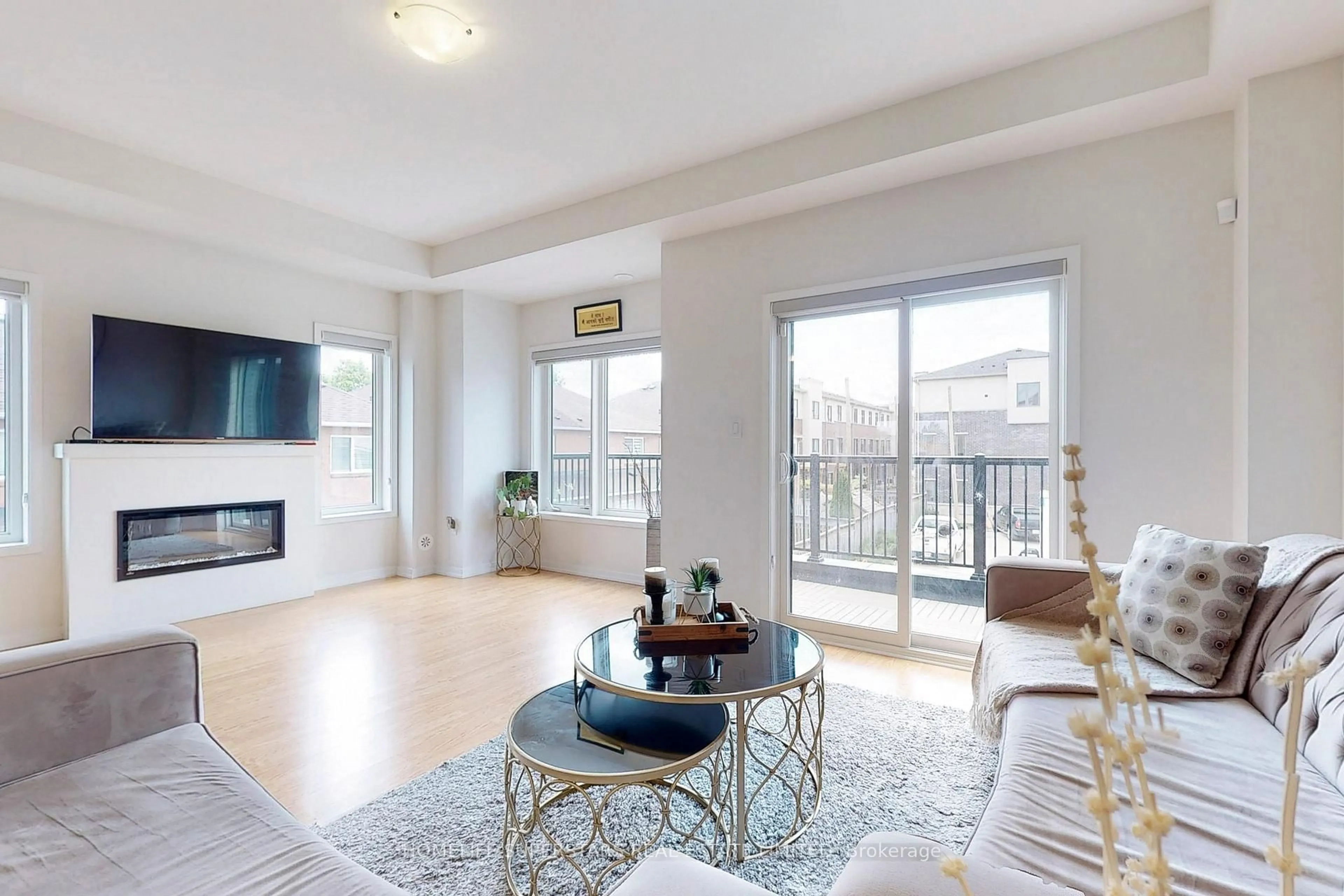 Living room with furniture, unknown for 154 Landsbridge St, Caledon Ontario L7E 2C8