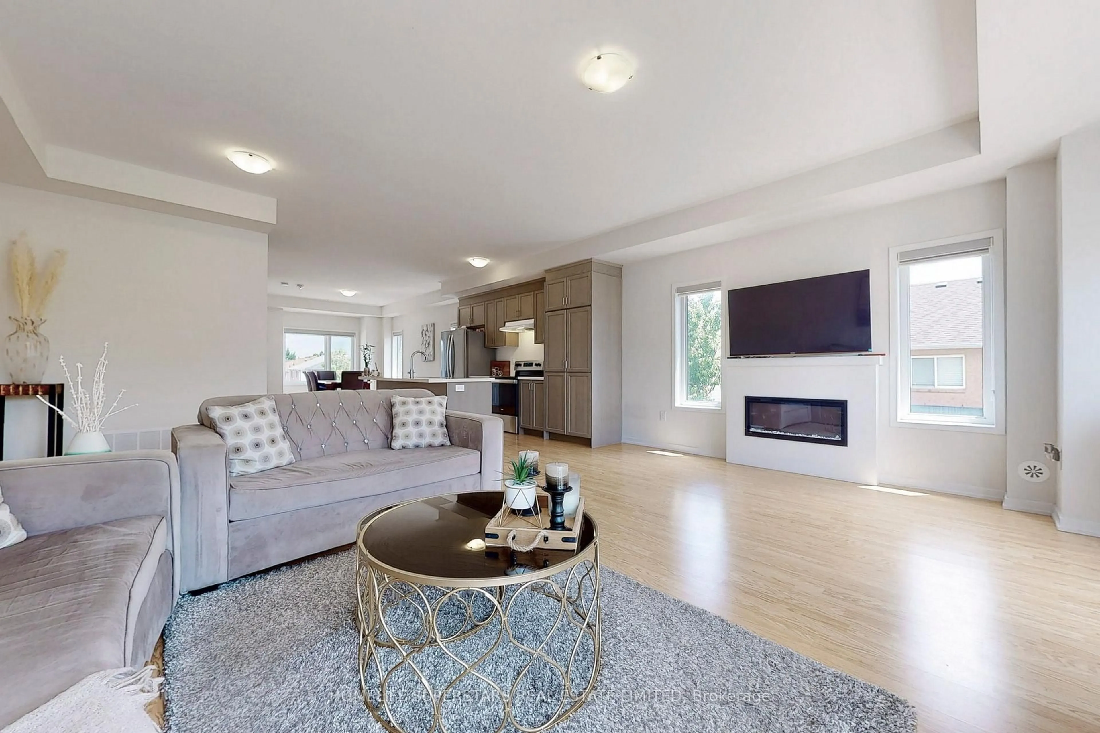 Living room with furniture, unknown for 154 Landsbridge St, Caledon Ontario L7E 2C8