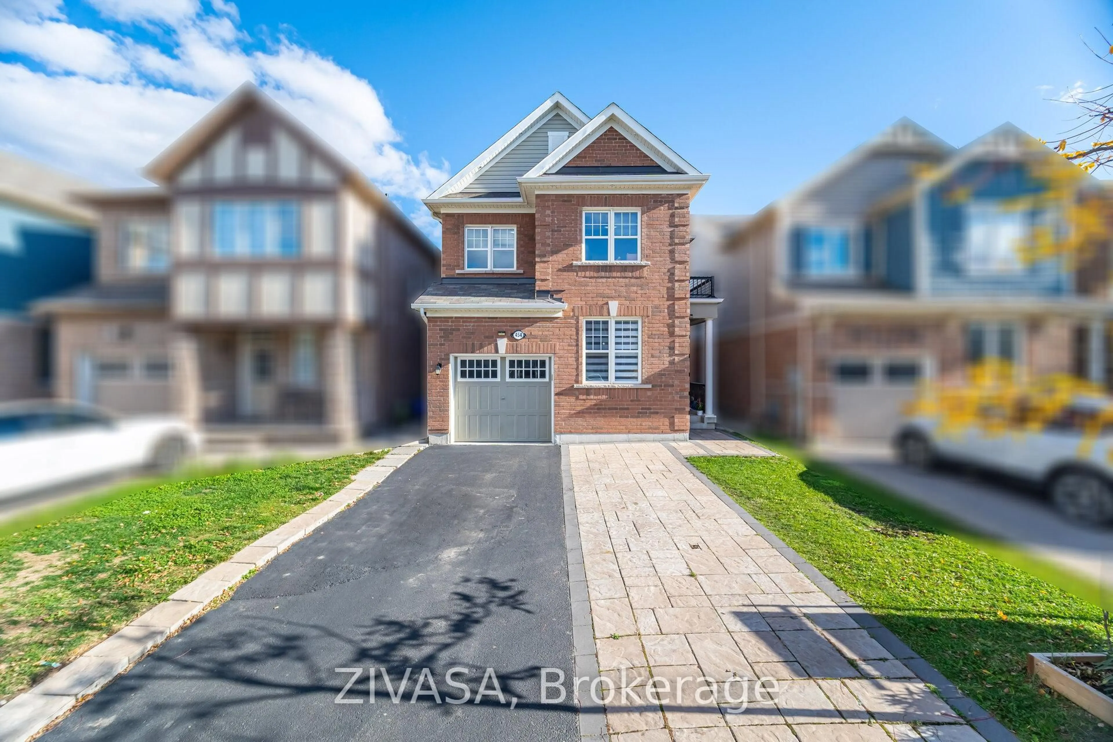 Home with brick exterior material, street for 454 Grey Landing, Milton Ontario L9E 0B3
