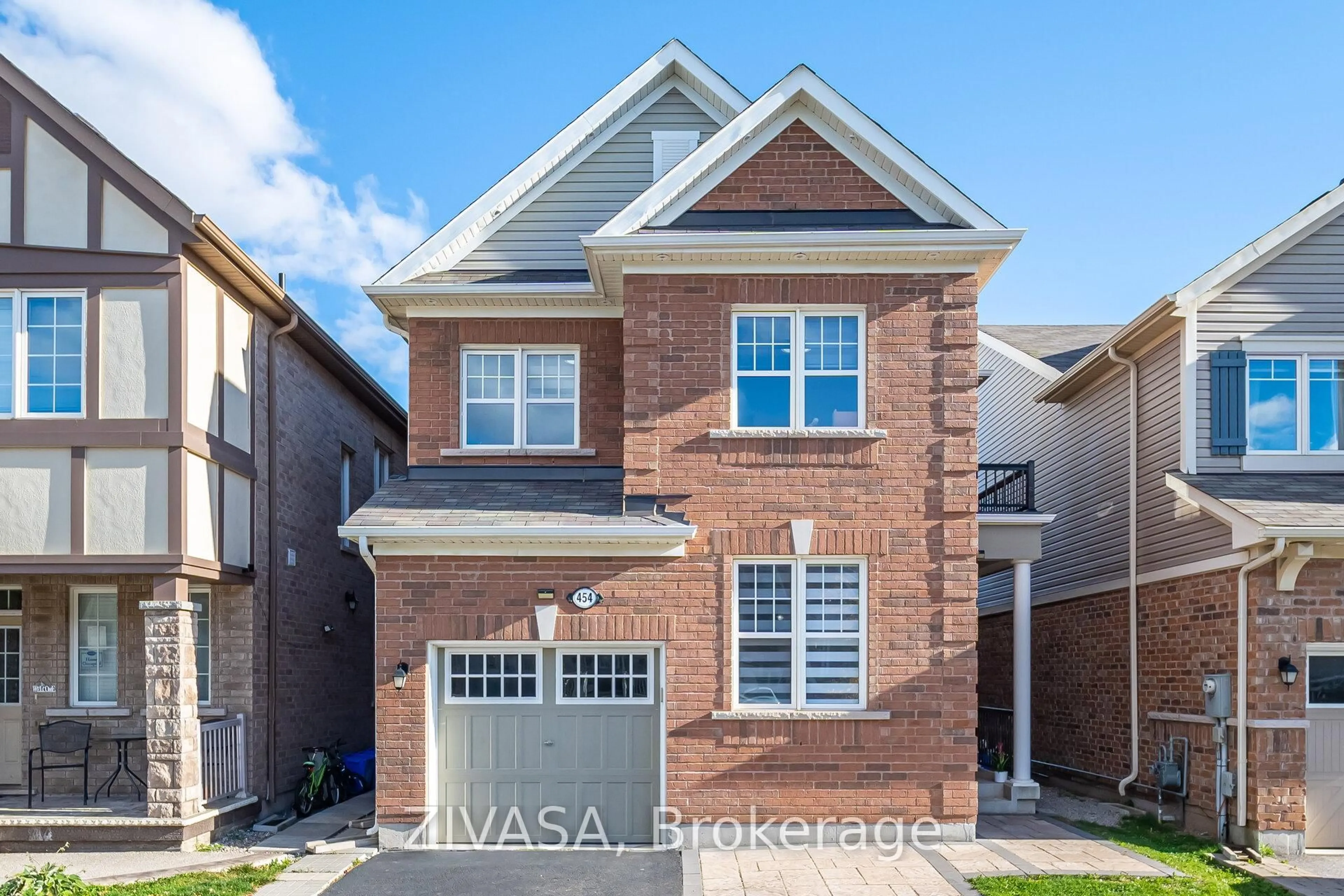 Home with brick exterior material, street for 454 Grey Landing, Milton Ontario L9E 0B3