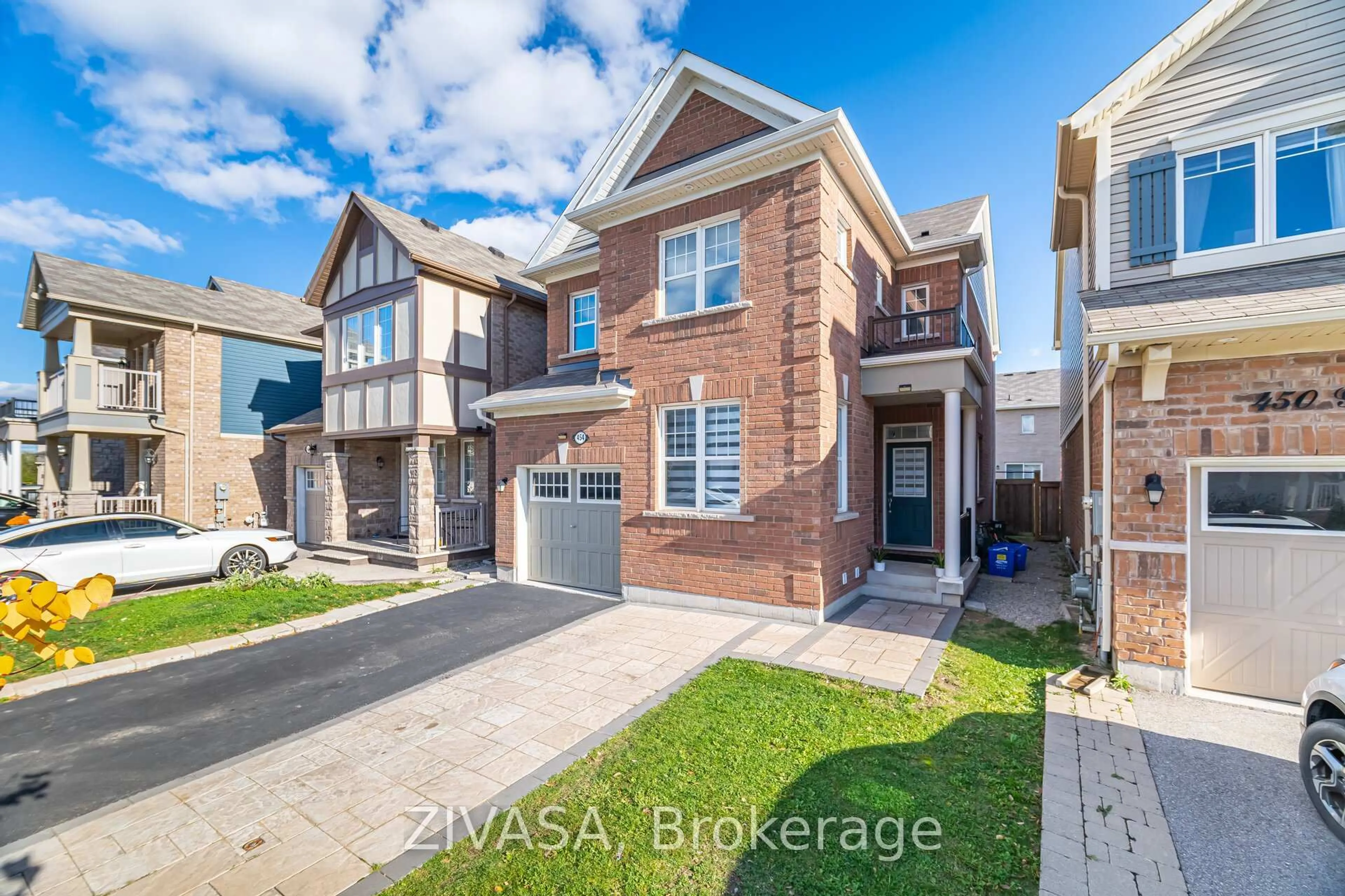 Home with brick exterior material, street for 454 Grey Landing, Milton Ontario L9E 0B3