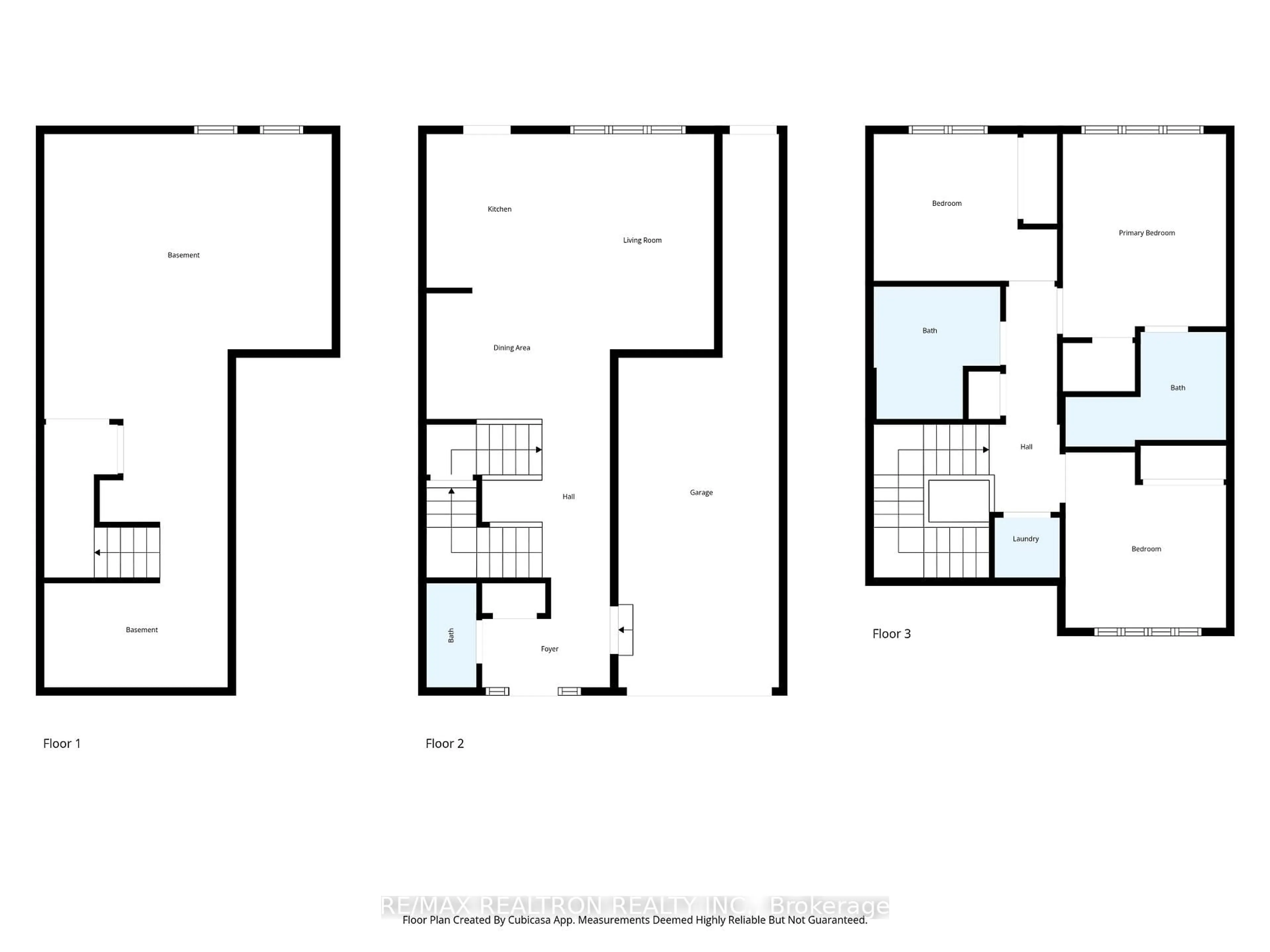 Floor plan for 8 Emily St, Brampton Ontario L7A 0A9