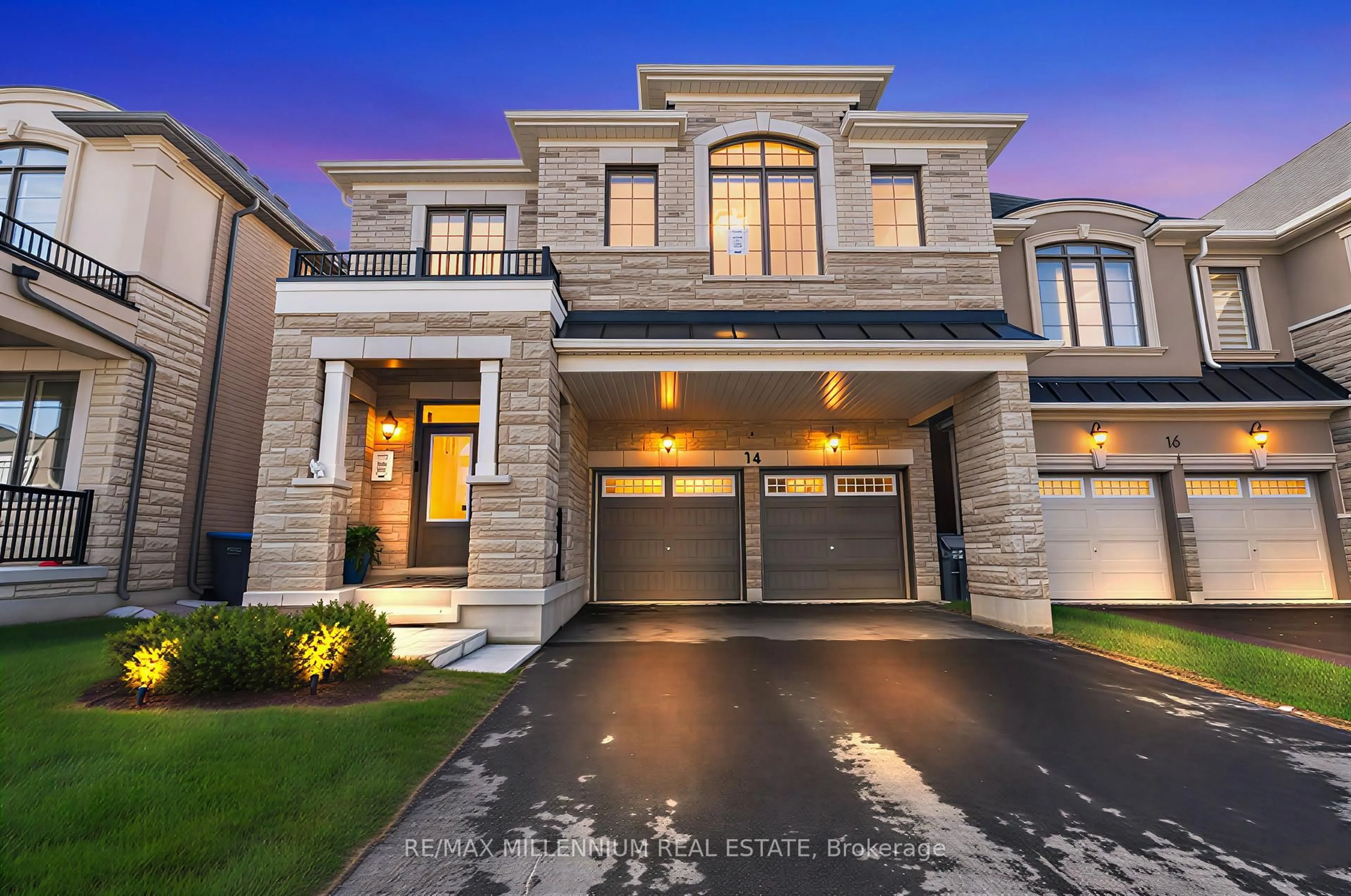 Home with brick exterior material, street for 14 Cloudberry St, Caledon Ontario L7C 3H1