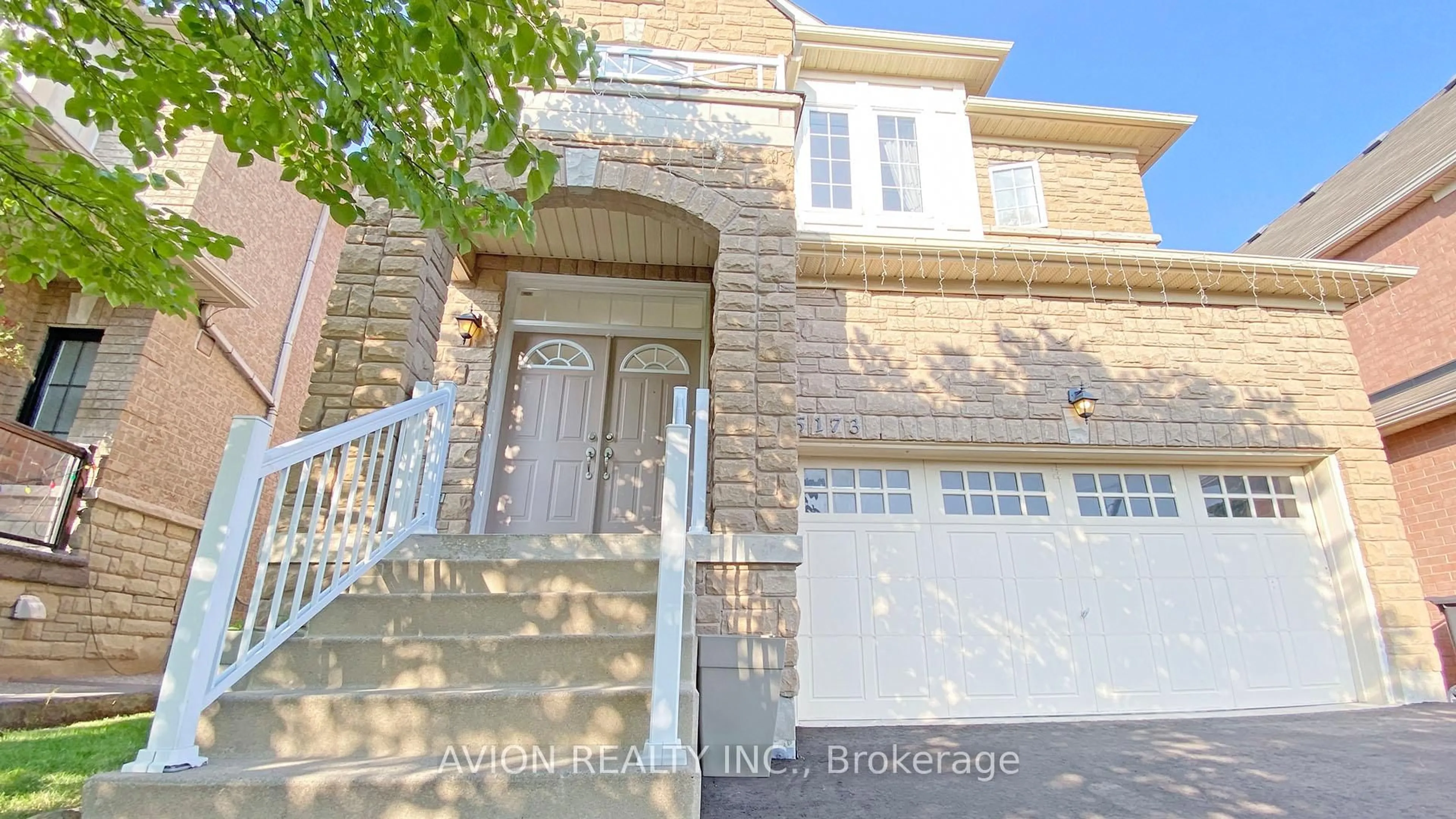 Home with brick exterior material, street for 5173 Churchill Meadows Blvd, Mississauga Ontario L5M 8B7