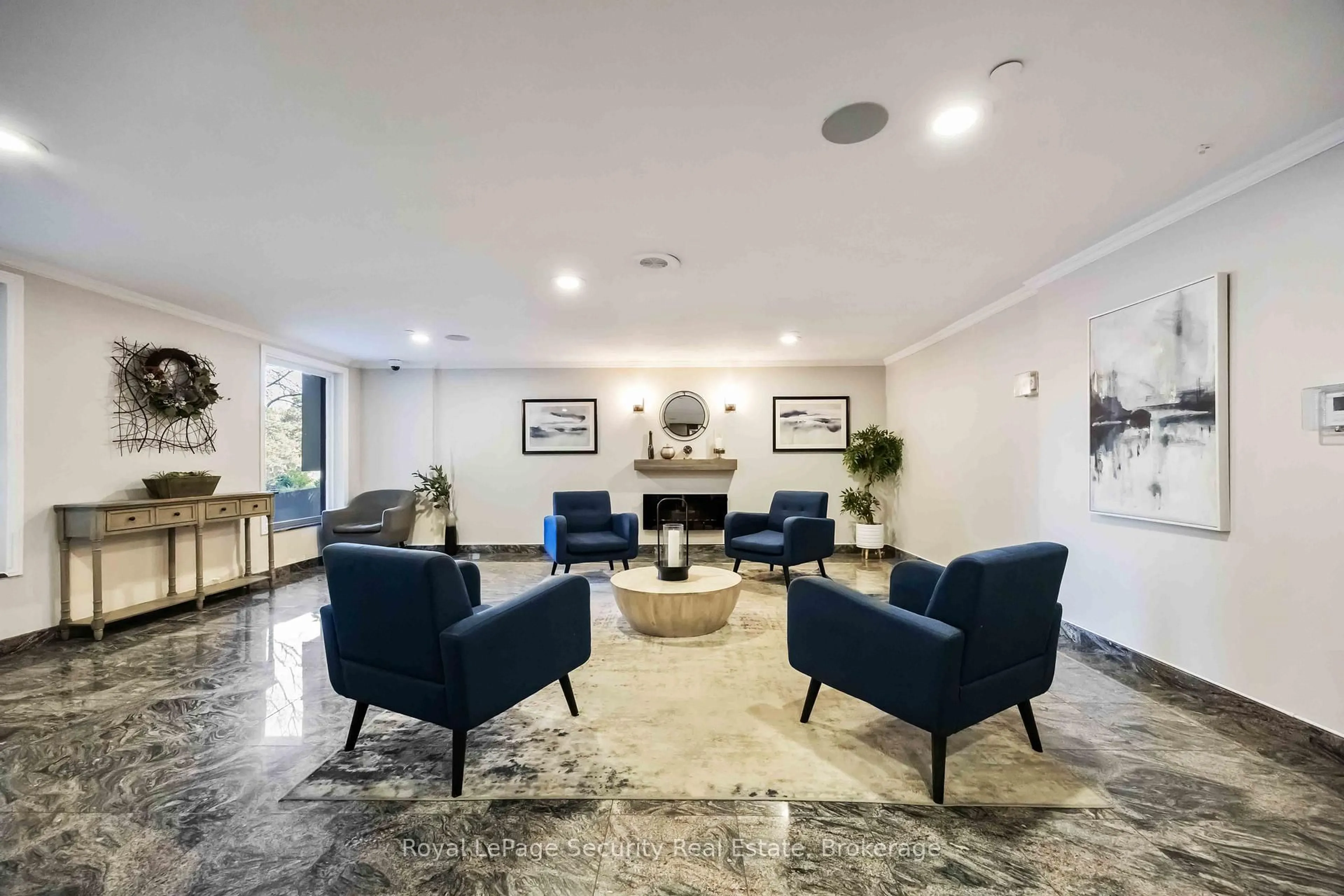 Lobby for 15 La Rose Ave #1517, Toronto Ontario M9P 1A7