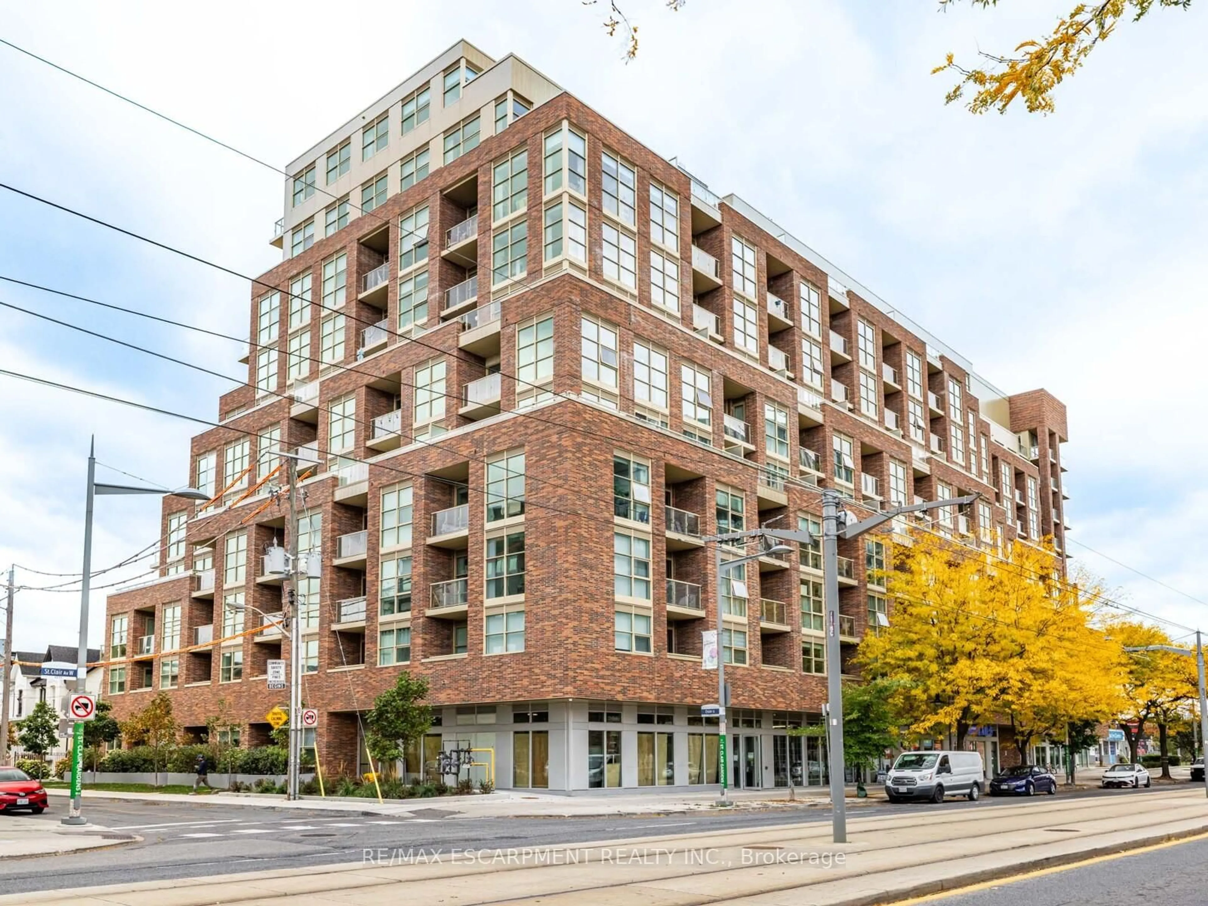 Home with brick exterior material, building for 1787 St. Clair Ave #528, Toronto Ontario M6N 0B7