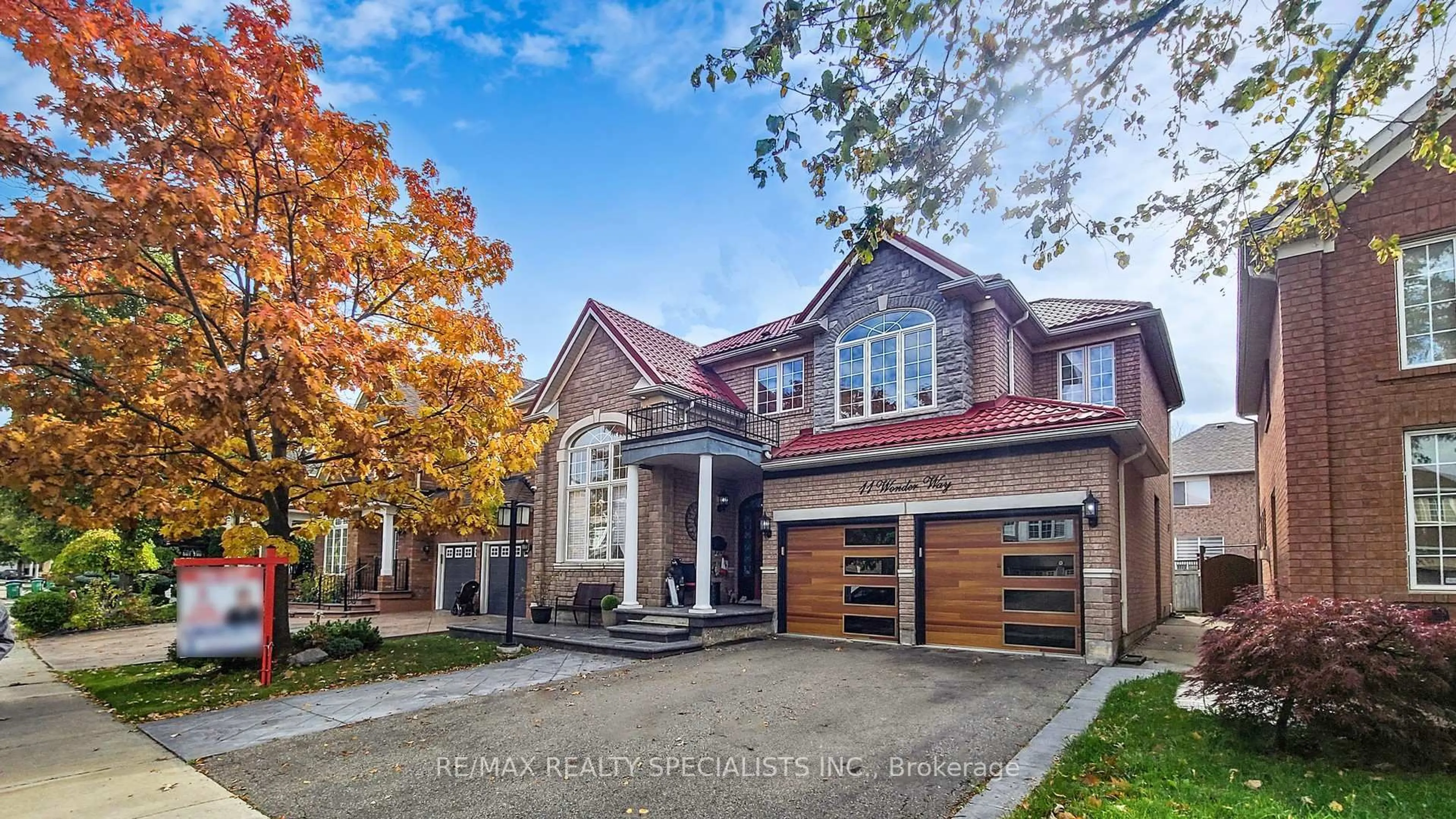 Home with brick exterior material, street for 11 Wonder Way, Brampton Ontario L6P 1E9
