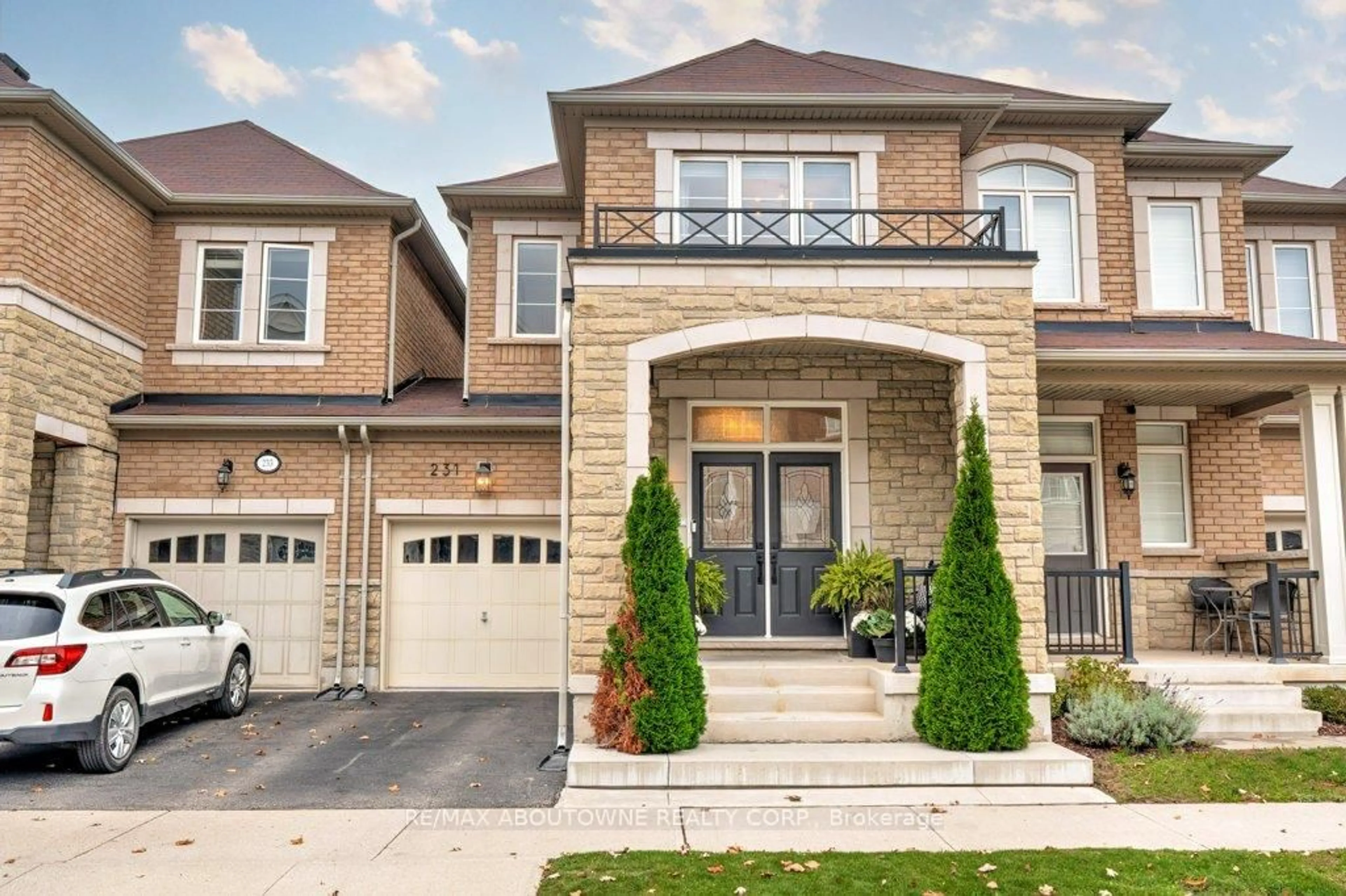 Home with brick exterior material, street for 231 Sarah Cline Dr, Oakville Ontario L6M 0V3