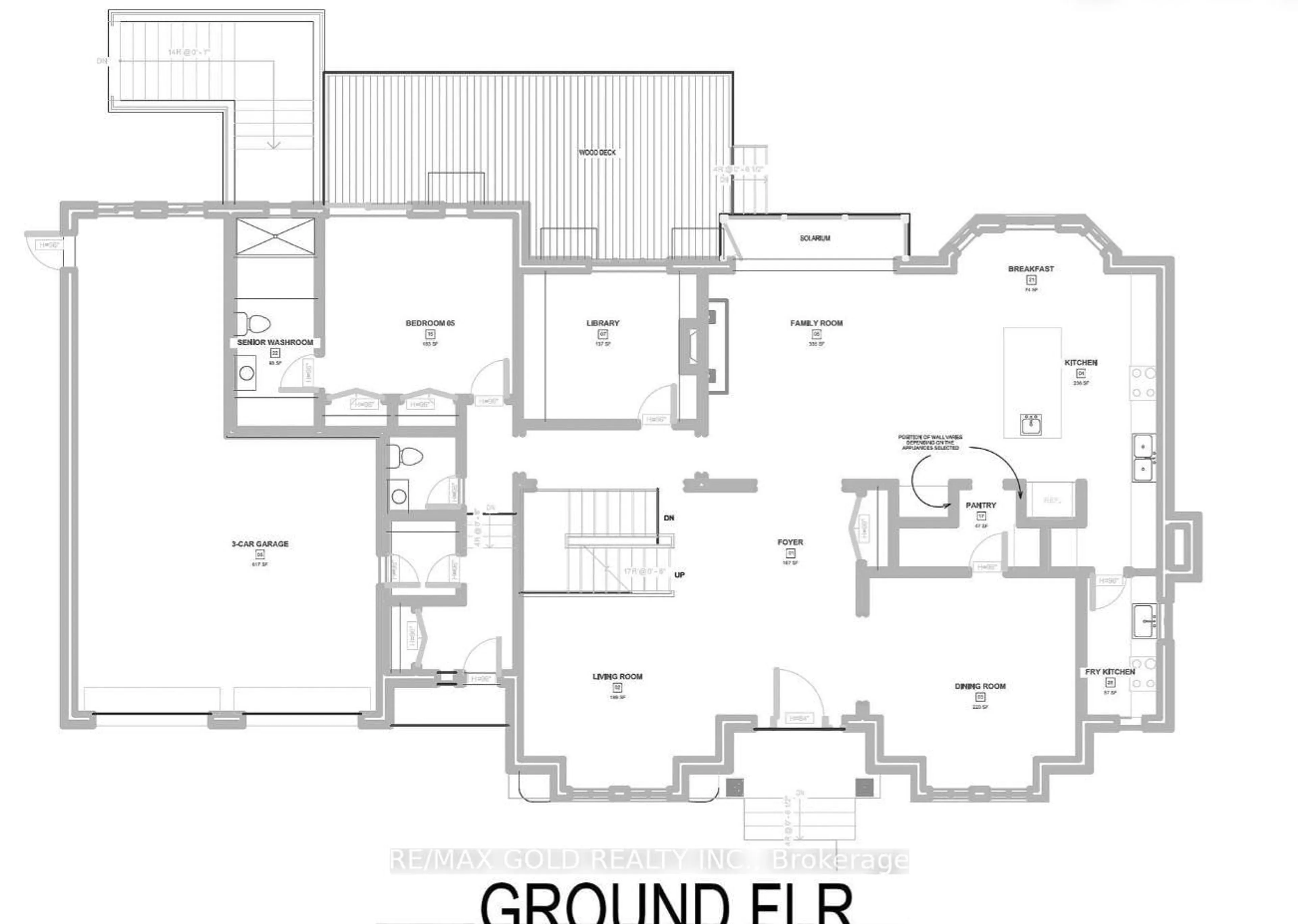 Floor plan for 8790 Trafalgar Rd, Halton Hills Ontario L7G 4S5