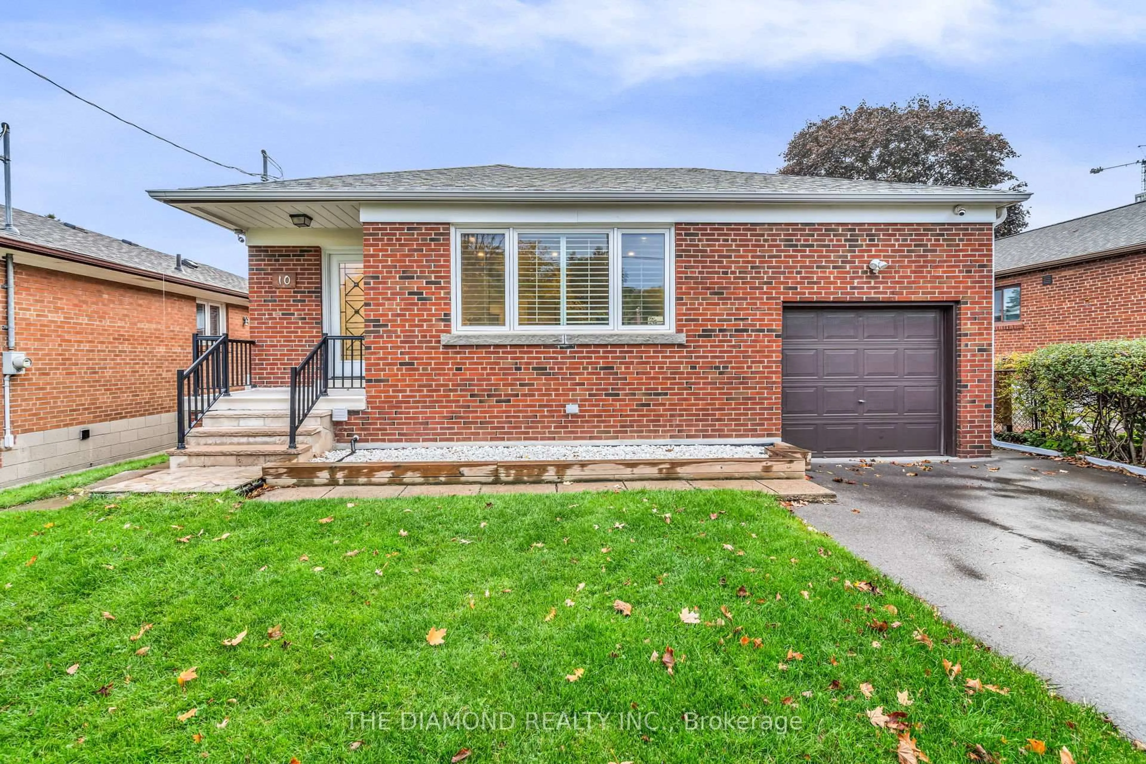 Home with brick exterior material, street for 10 Cranston Rd, Toronto Ontario M9B 3X8