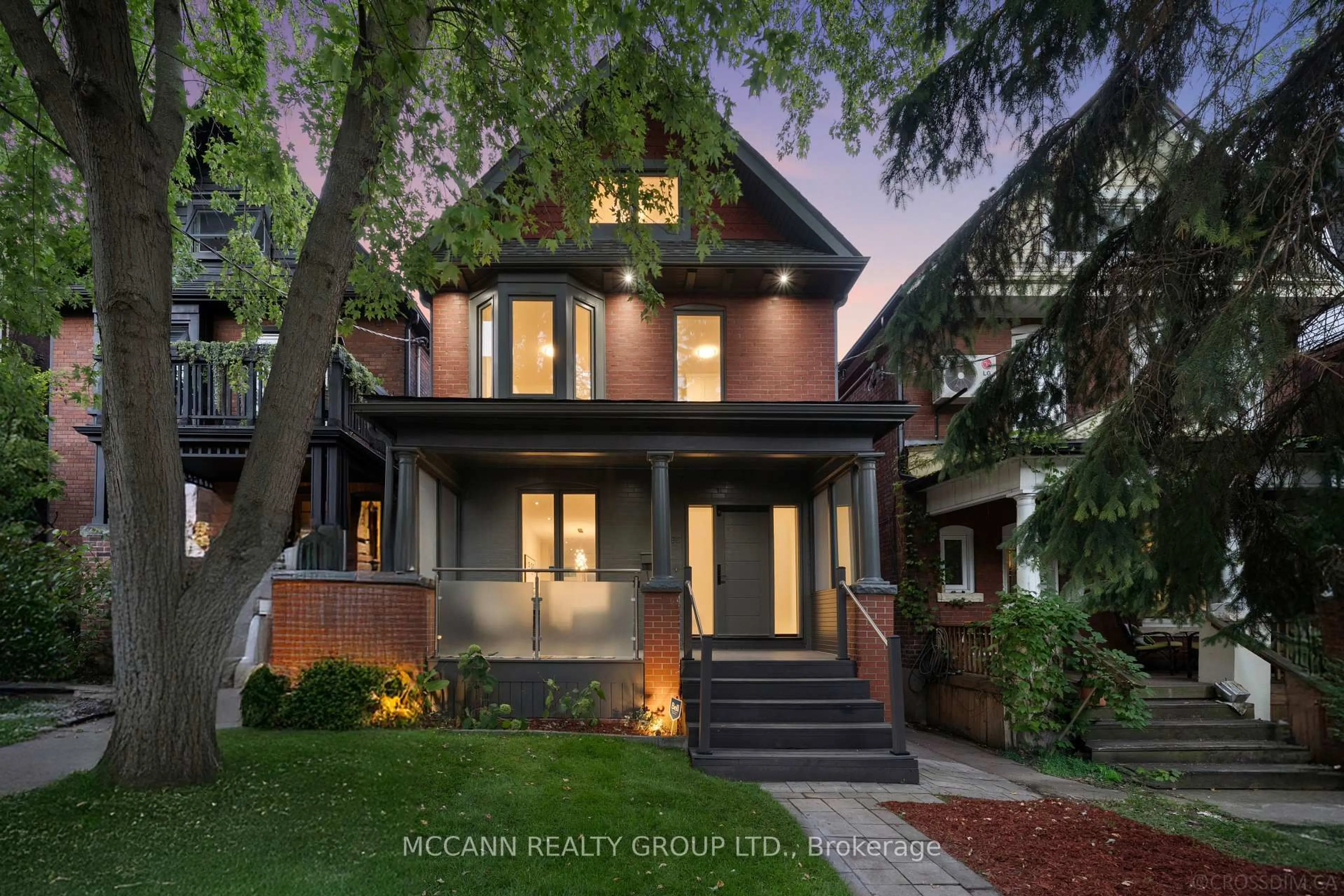 Home with brick exterior material, street for 217 Pearson Ave, Toronto Ontario M6R 1G6