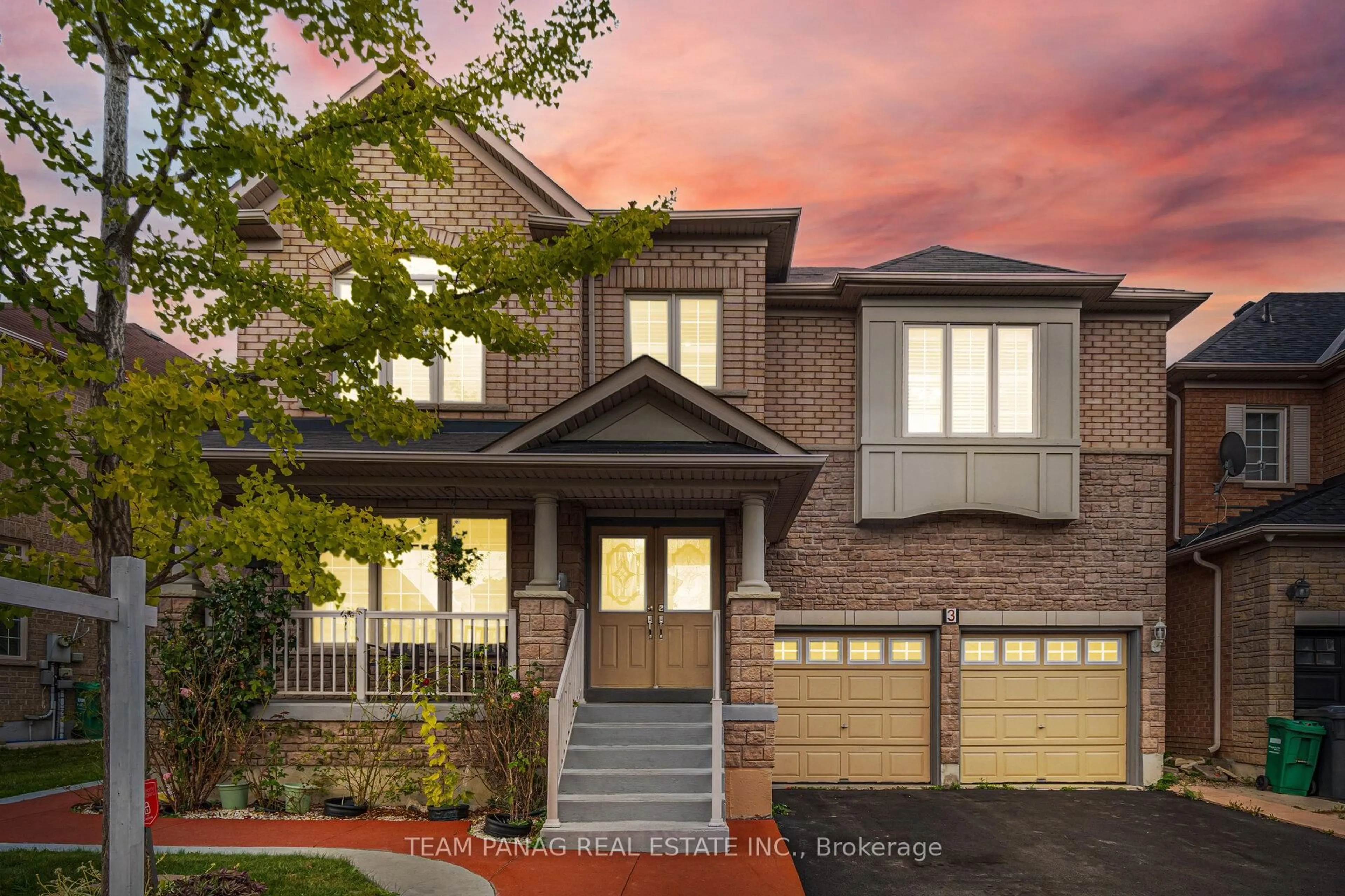 Home with brick exterior material, street for 3 Citronella Lane, Brampton Ontario L6R 3E1