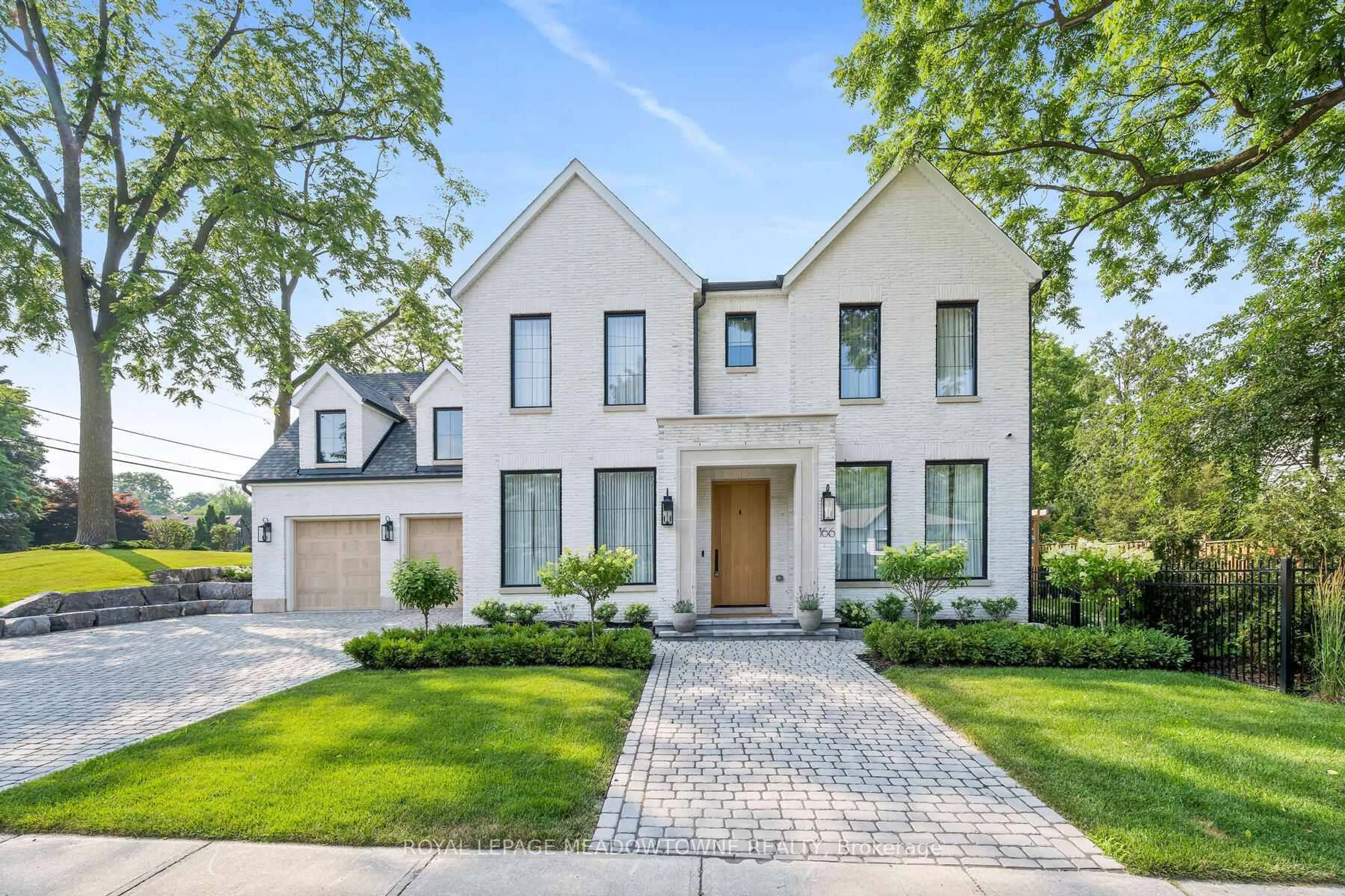 Home with brick exterior material, street for 166 Mill St, Halton Hills Ontario L7G 2C3