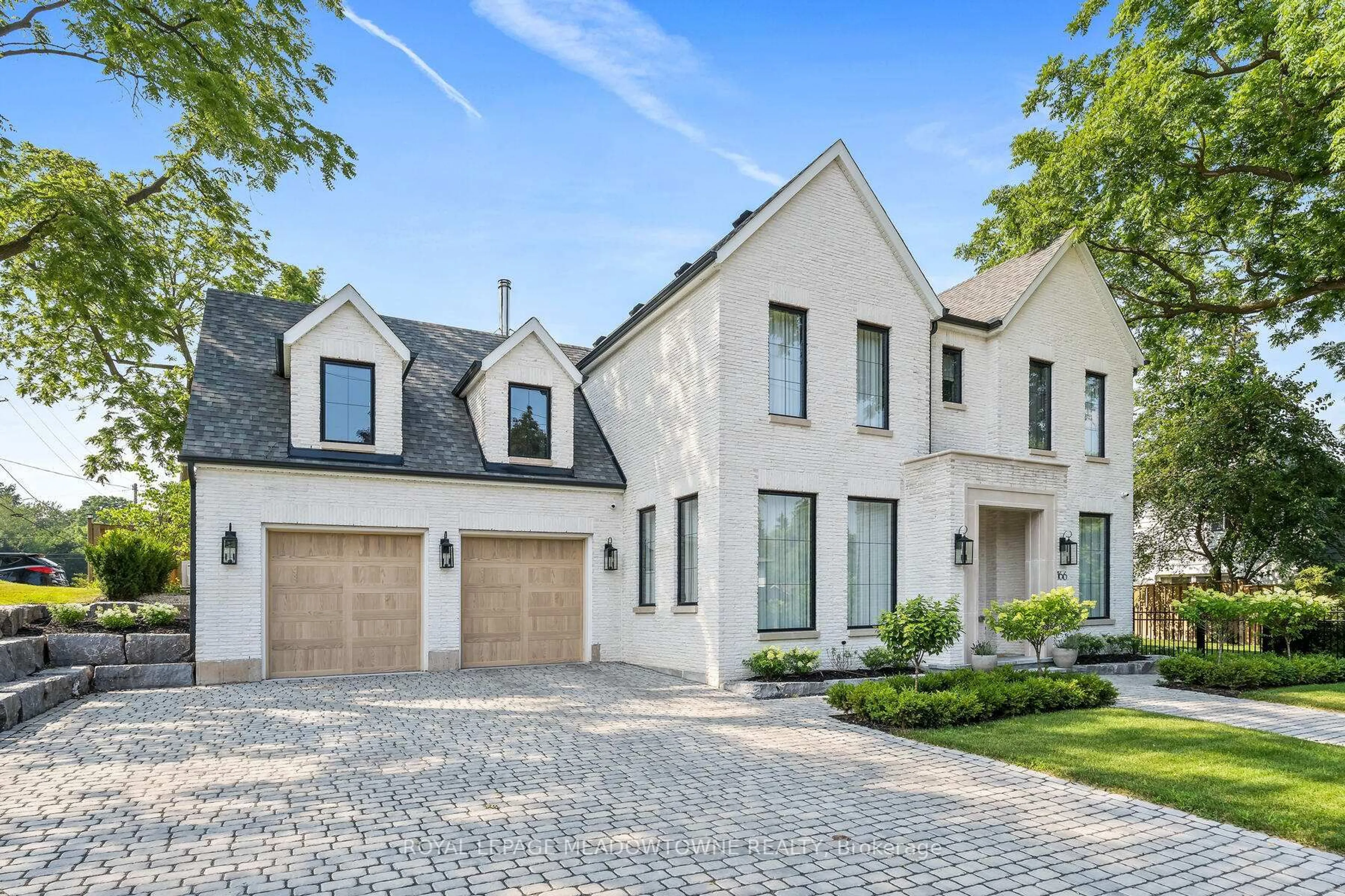 Home with brick exterior material, street for 166 Mill St, Halton Hills Ontario L7G 2C3