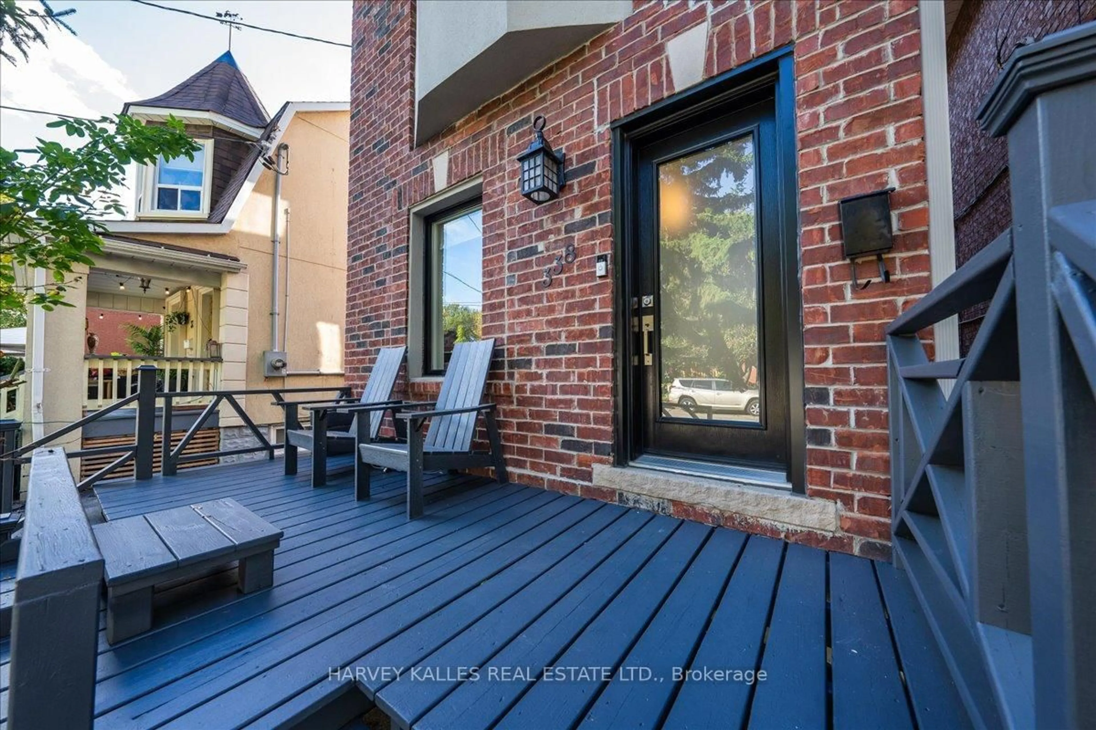Patio, street for 338 Bartlett Ave, Toronto Ontario M6H 3G7