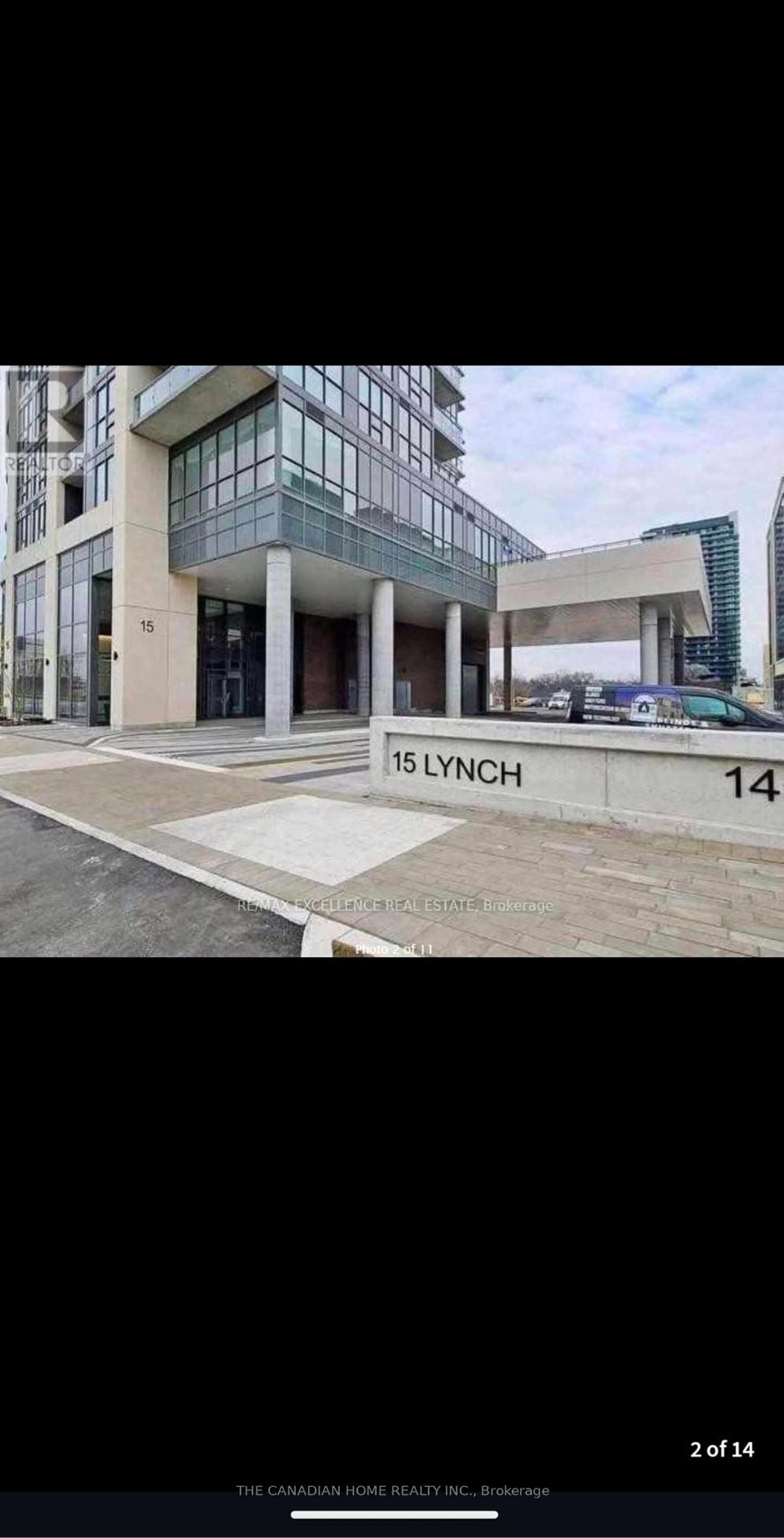 Indoor foyer for 15 LYNCH St #1403, Brampton Ontario L9E 1C9