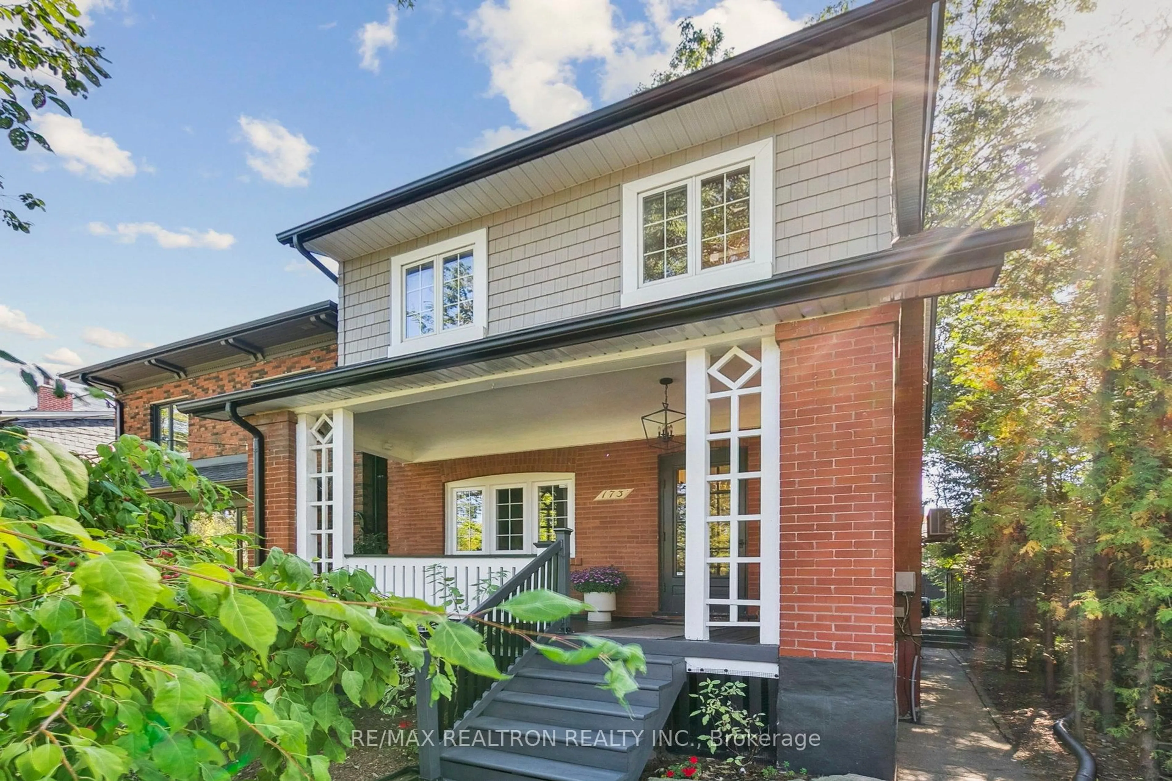 Home with brick exterior material, street for 173 Glendonwynne Rd, Toronto Ontario M6P 3E8