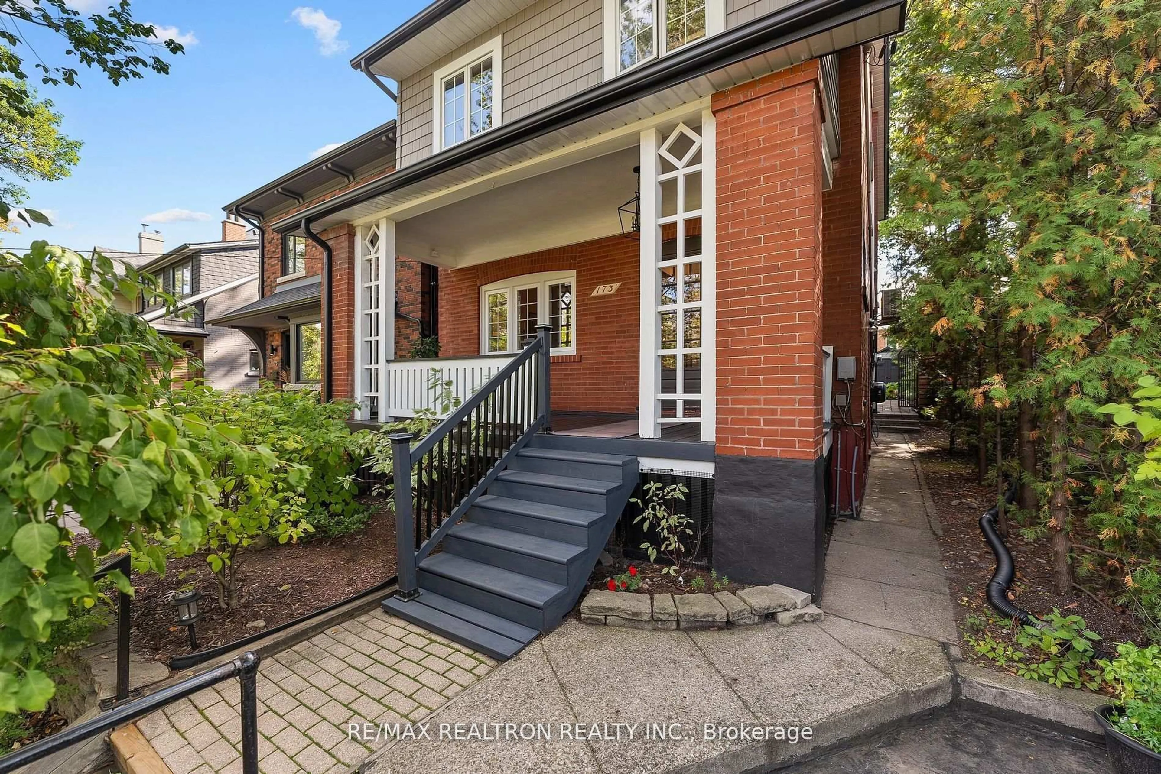 Home with brick exterior material, street for 173 Glendonwynne Rd, Toronto Ontario M6P 3E8