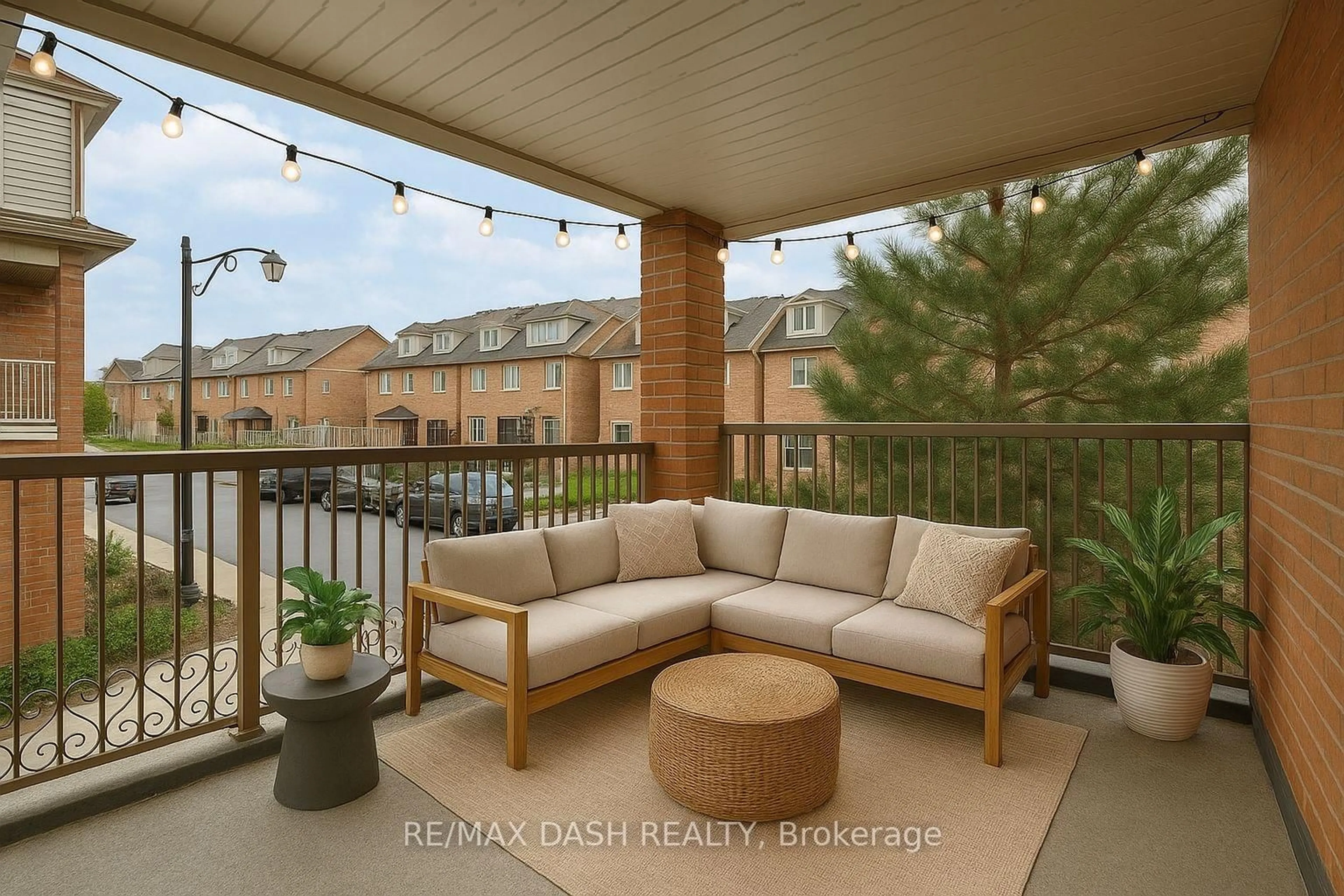 Patio, water/lake/river/ocean view for 57 Ted Wray Circ, Toronto Ontario M3L 0G8