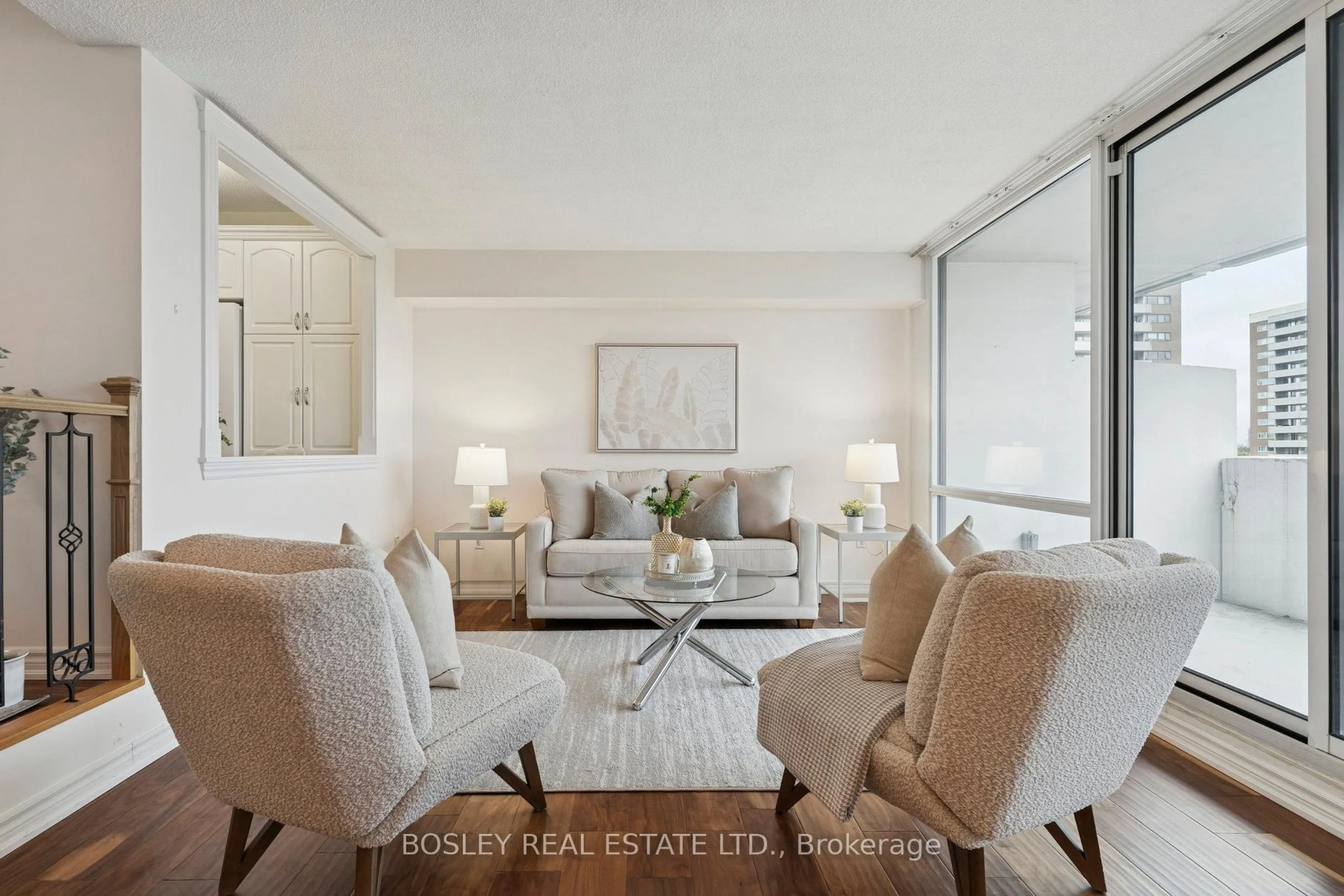 Living room with furniture, unknown for 250 Scarlett Rd #1108, Toronto Ontario M6N 4X5