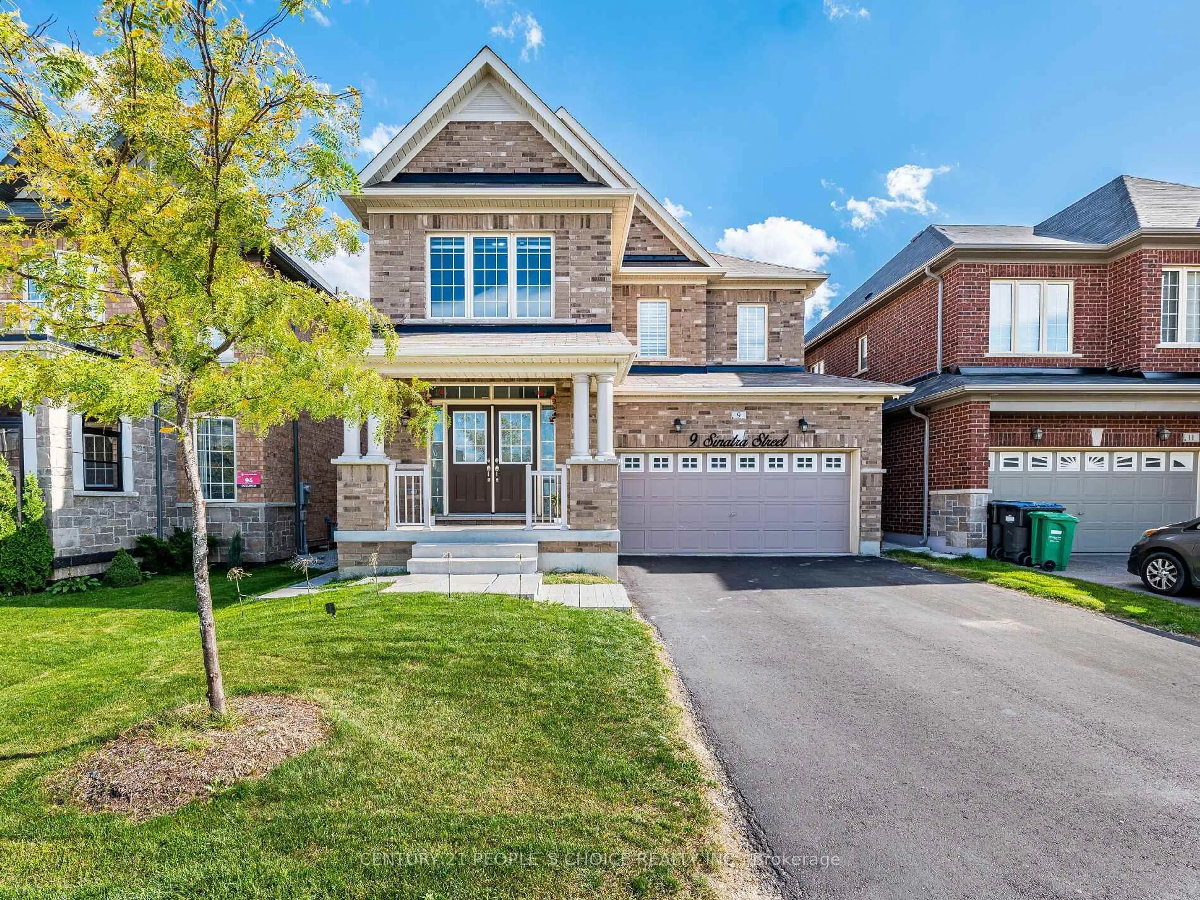 Home with brick exterior material, street for 9 Sinatra St, Brampton Ontario L6R 4B1