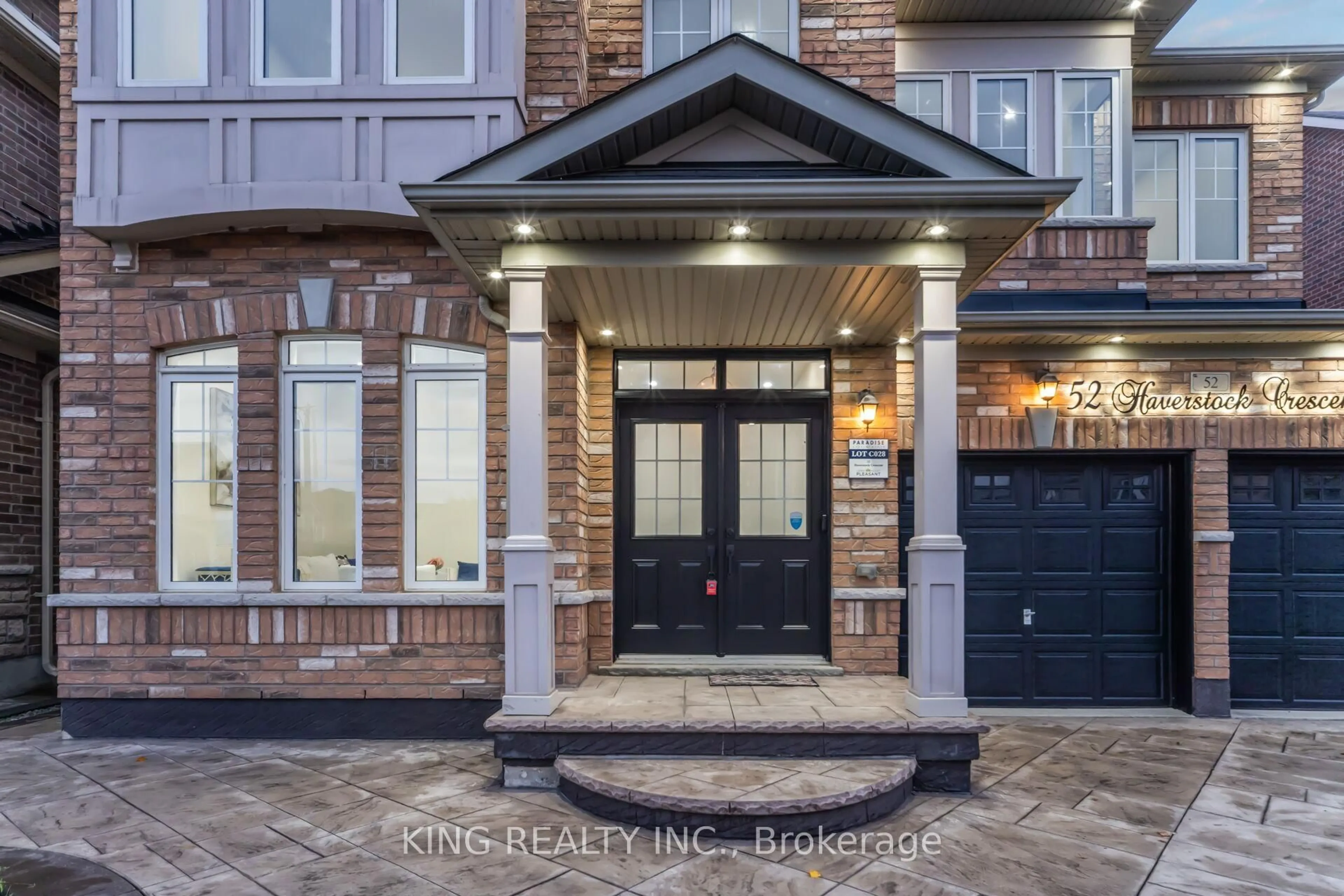 Home with brick exterior material, street for 52 Haverstock Cres, Brampton Ontario L7A 0G1
