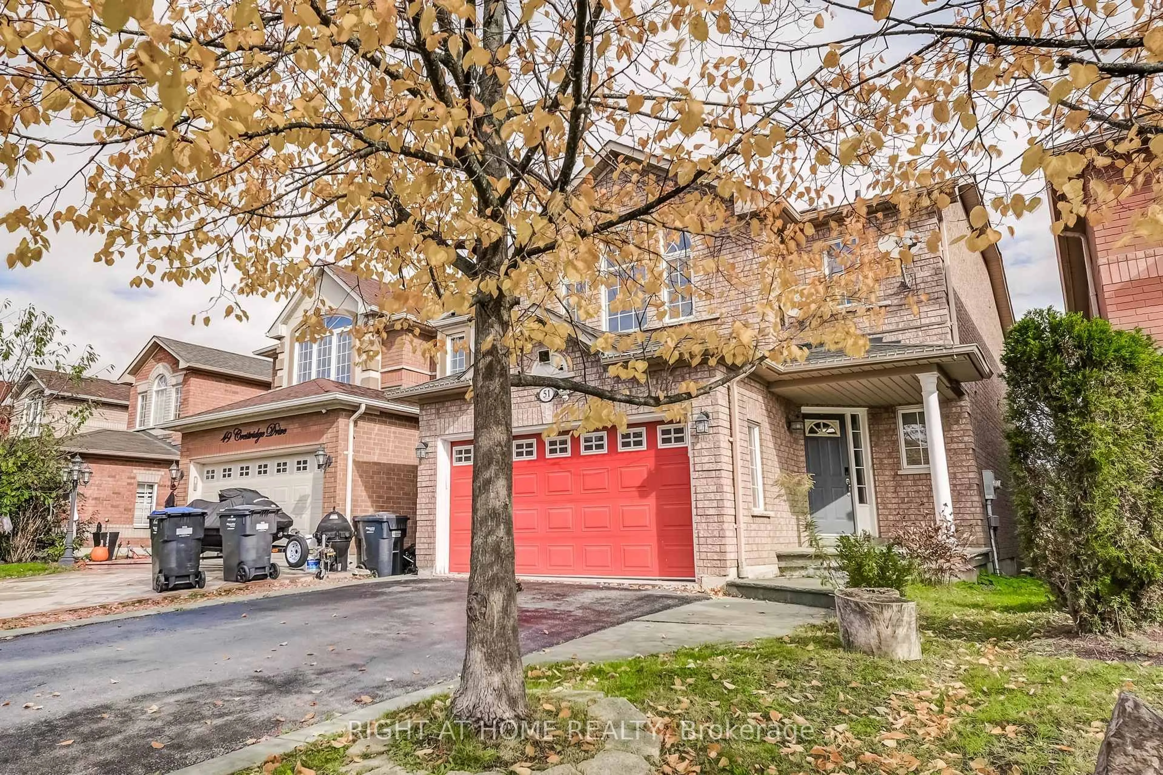 Home with brick exterior material, street for 51 Crestridge Dr, Caledon Ontario L7E 2T9