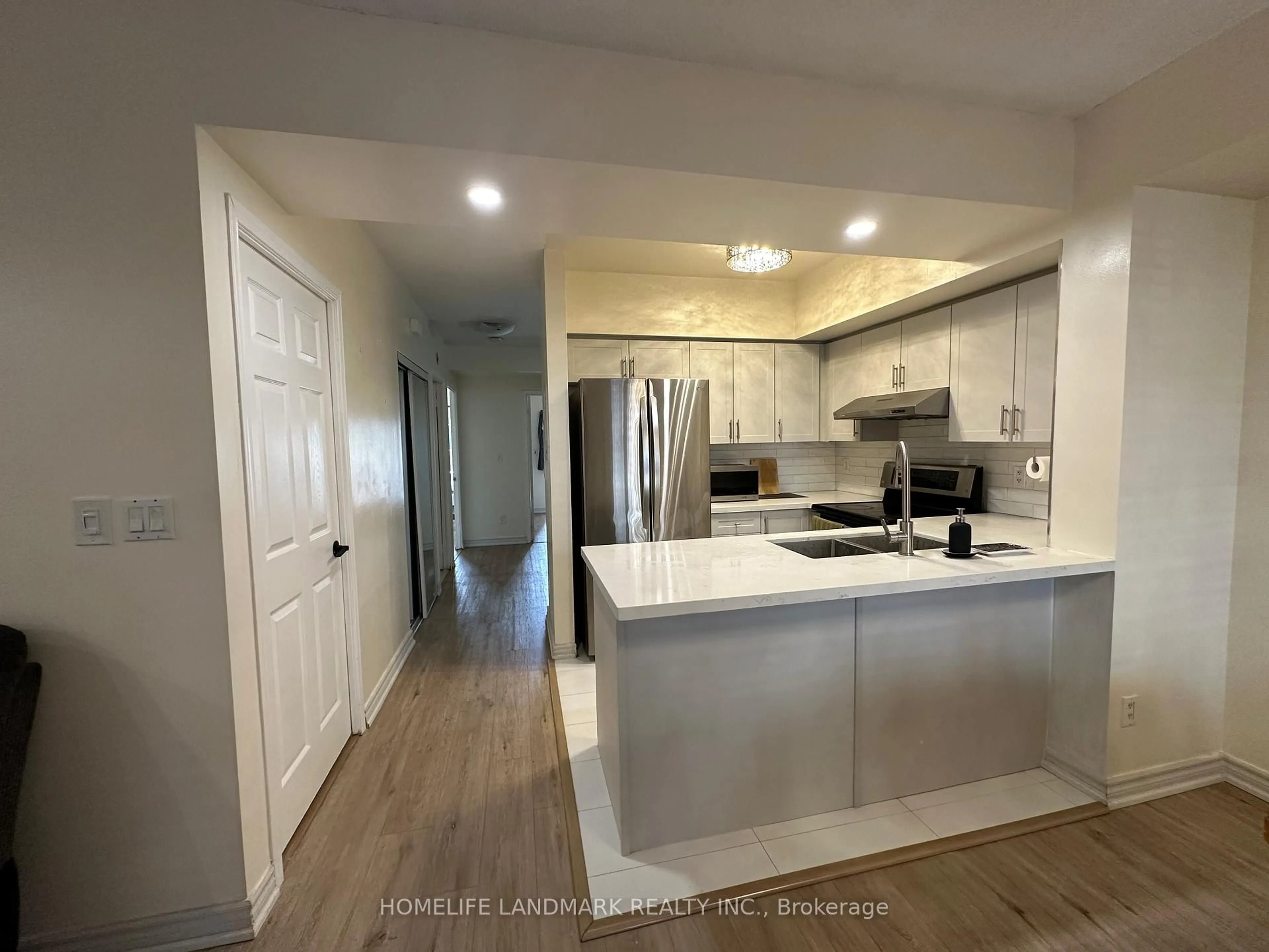 Open concept kitchen, unknown for 3043 Finch Ave #1014, Toronto Ontario M9M 0A4